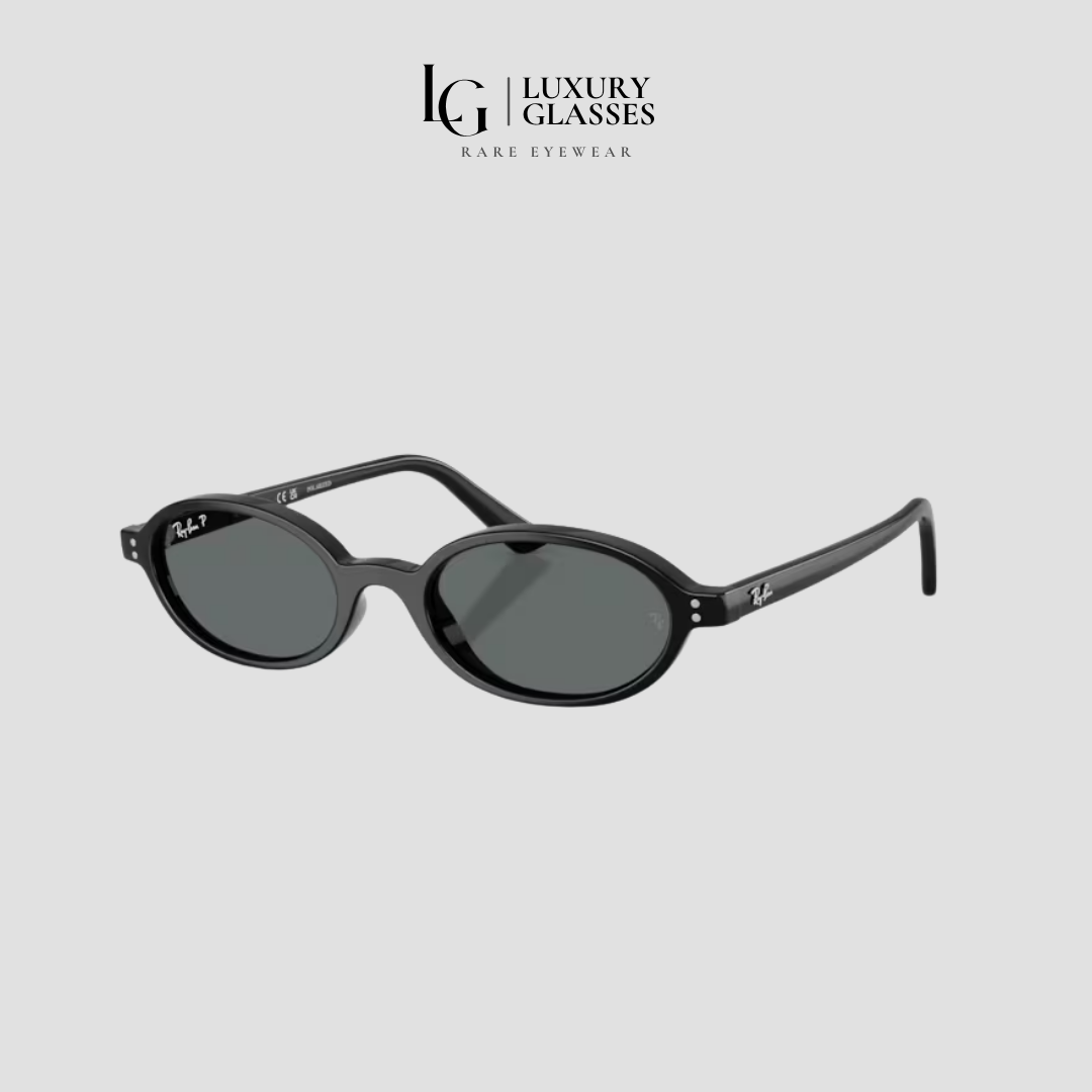 RAYBAN 0RB4472 667781 BLACK DARK GREY POLARIZED