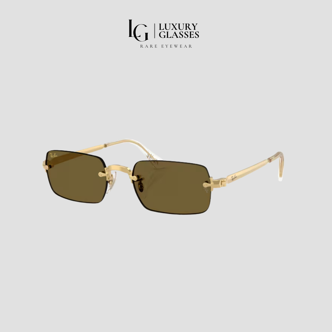 RAYBAN x A$AP Rocky 0RB3928 001/73 ARISTA GOLD DARK BROWN