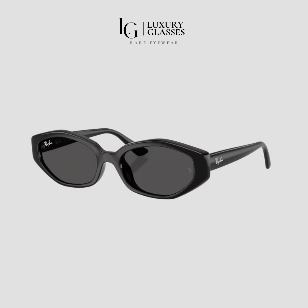 RAYBAN x JENNIE 0RB4473D 667787 BLACK DARK GREY