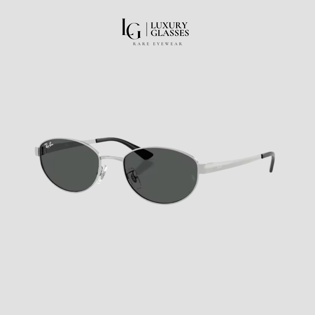 RAYBAN x JENNIE 0RB3774D 003/87 SILVER DARK GREY