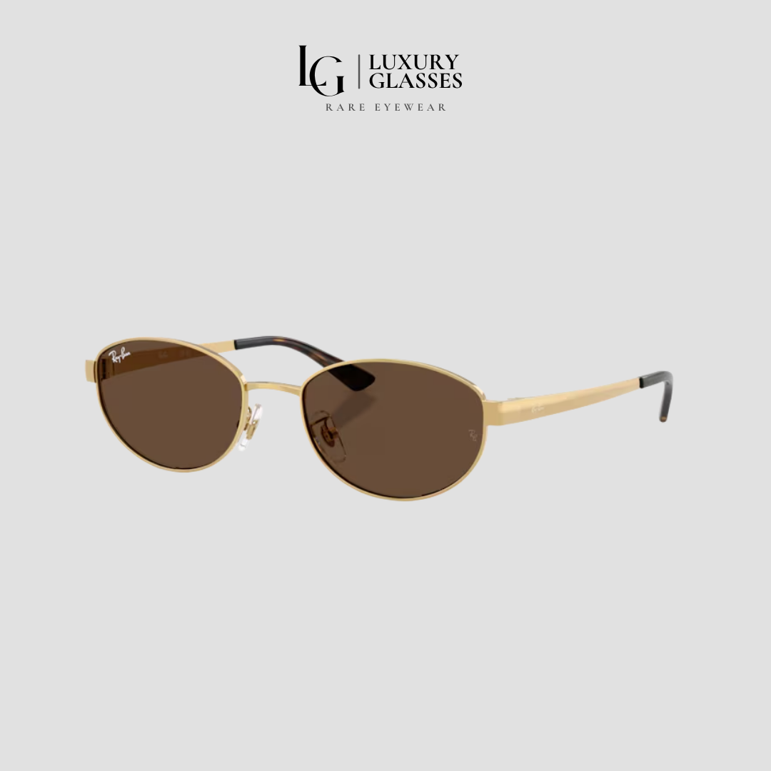RAYBAN x JENNIE 0RB3774D 001/73 ARISTA GOLD DARK BROWN