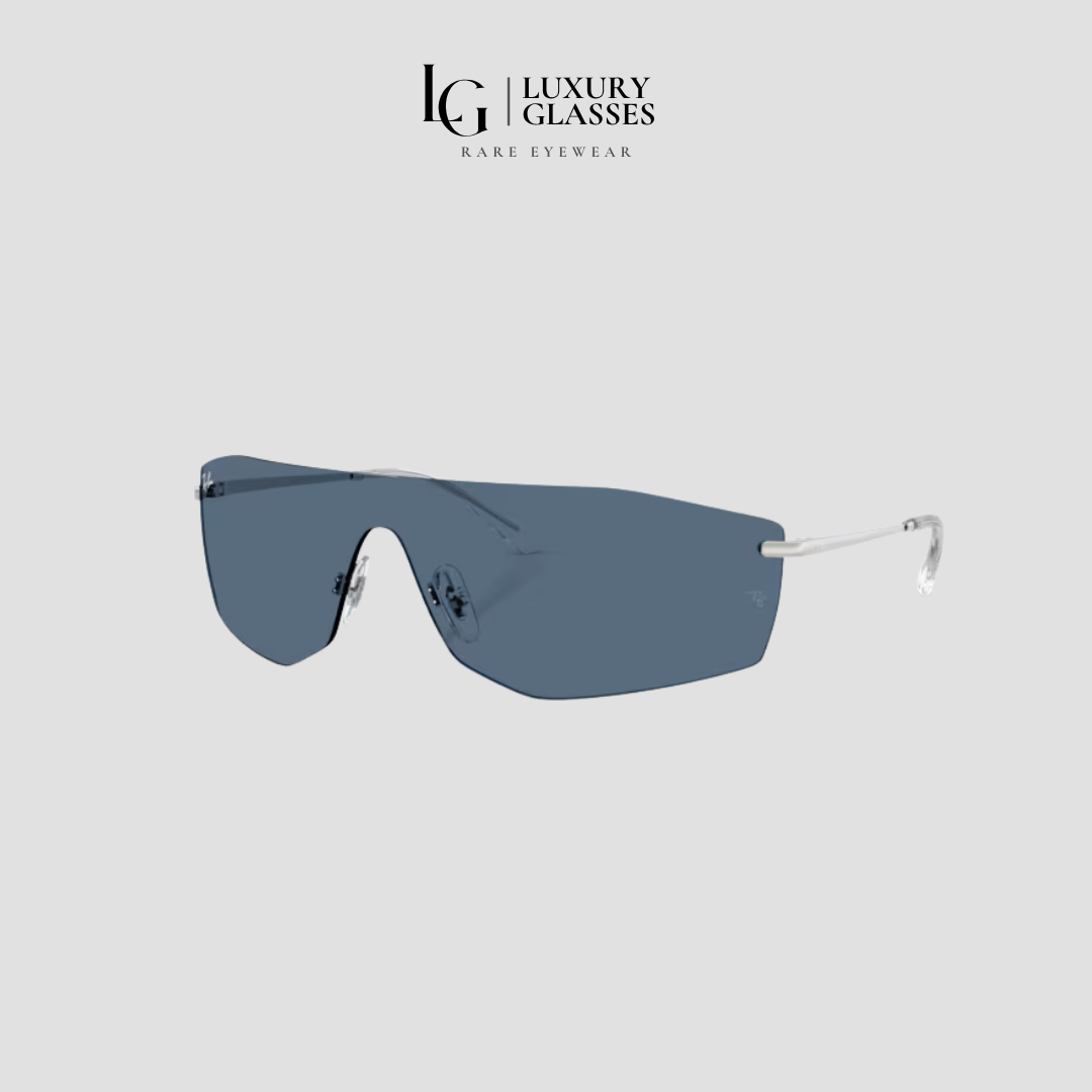 RAYBAN x JENNIE 0RB3781 003/80 SILVER DARK BLUE
