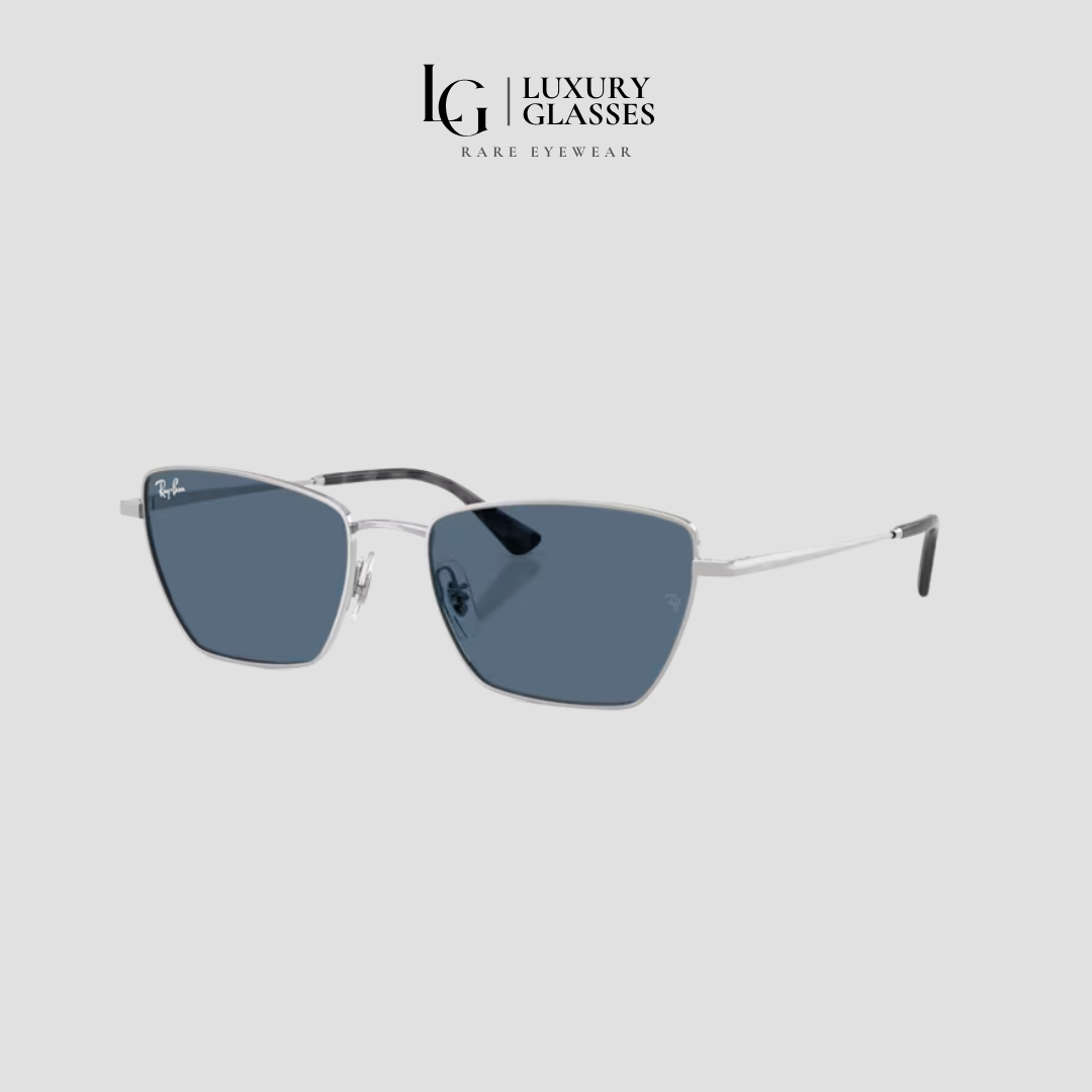 RAYBAN x JENNIE 0RB3783 003/80 SILVER DARK BLUE
