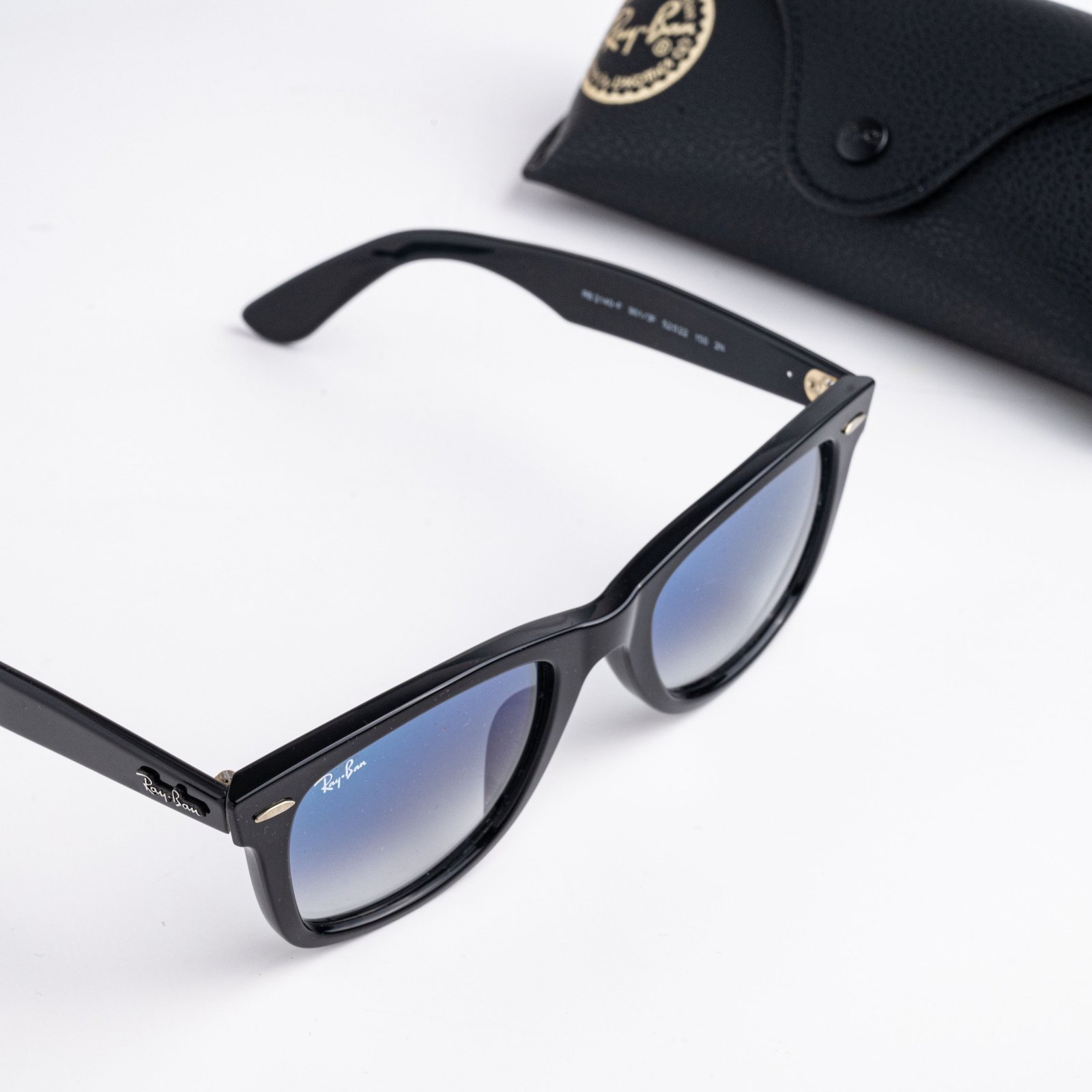 RAYBAN 0RB2140F 901_3F BLACK BLUE – 52_22_150(1)