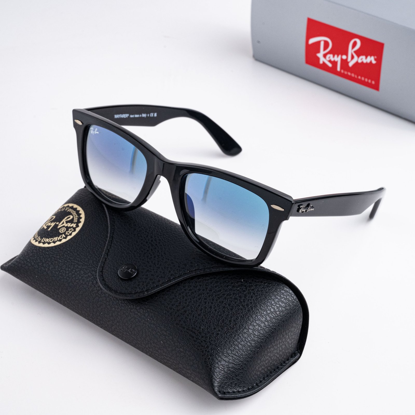 RAYBAN 0RB2140F 901_3F BLACK BLUE – 52_22_150(3)