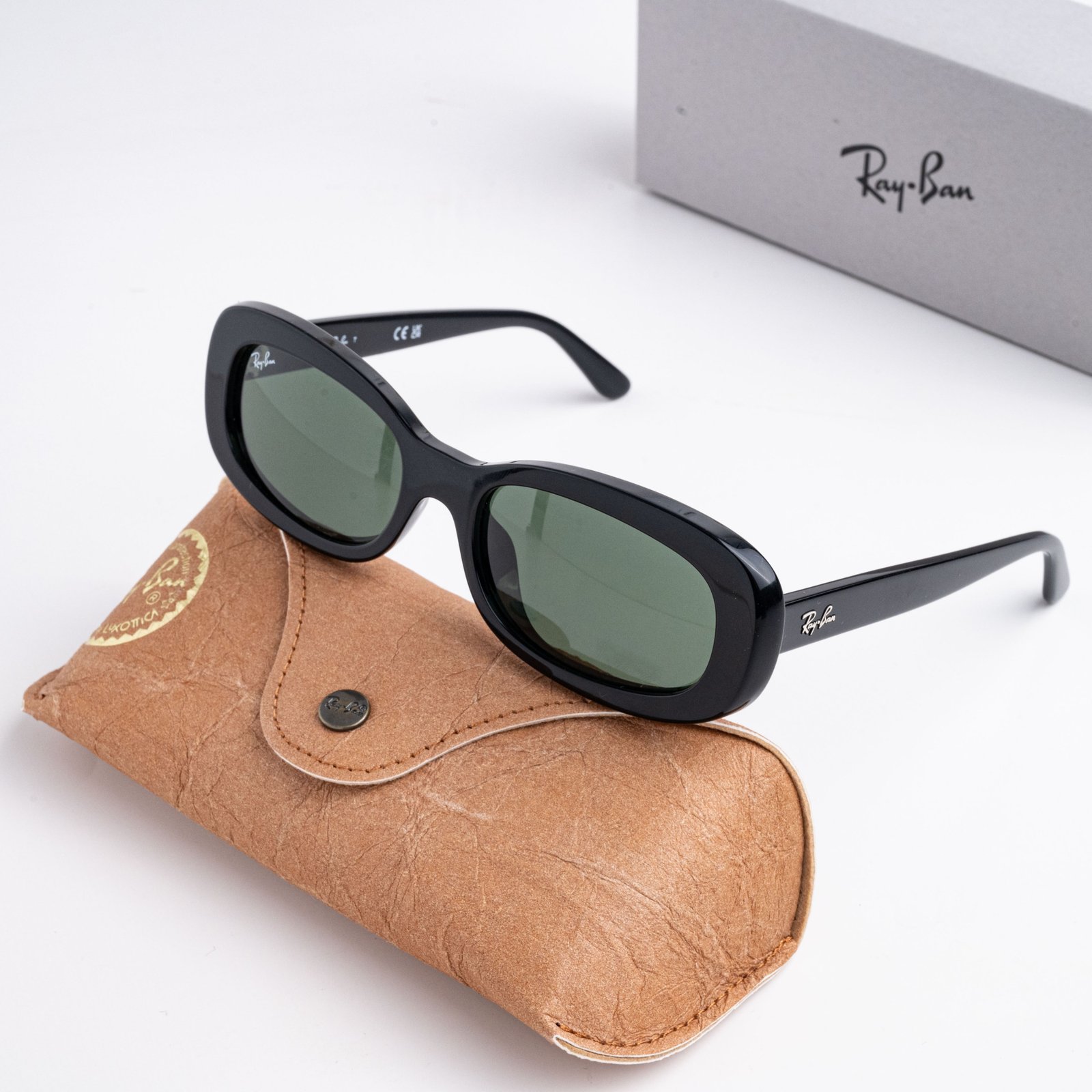 RAYBAN 0RB2221F 901_31 BLACK GREEN – 55_18_145(2)