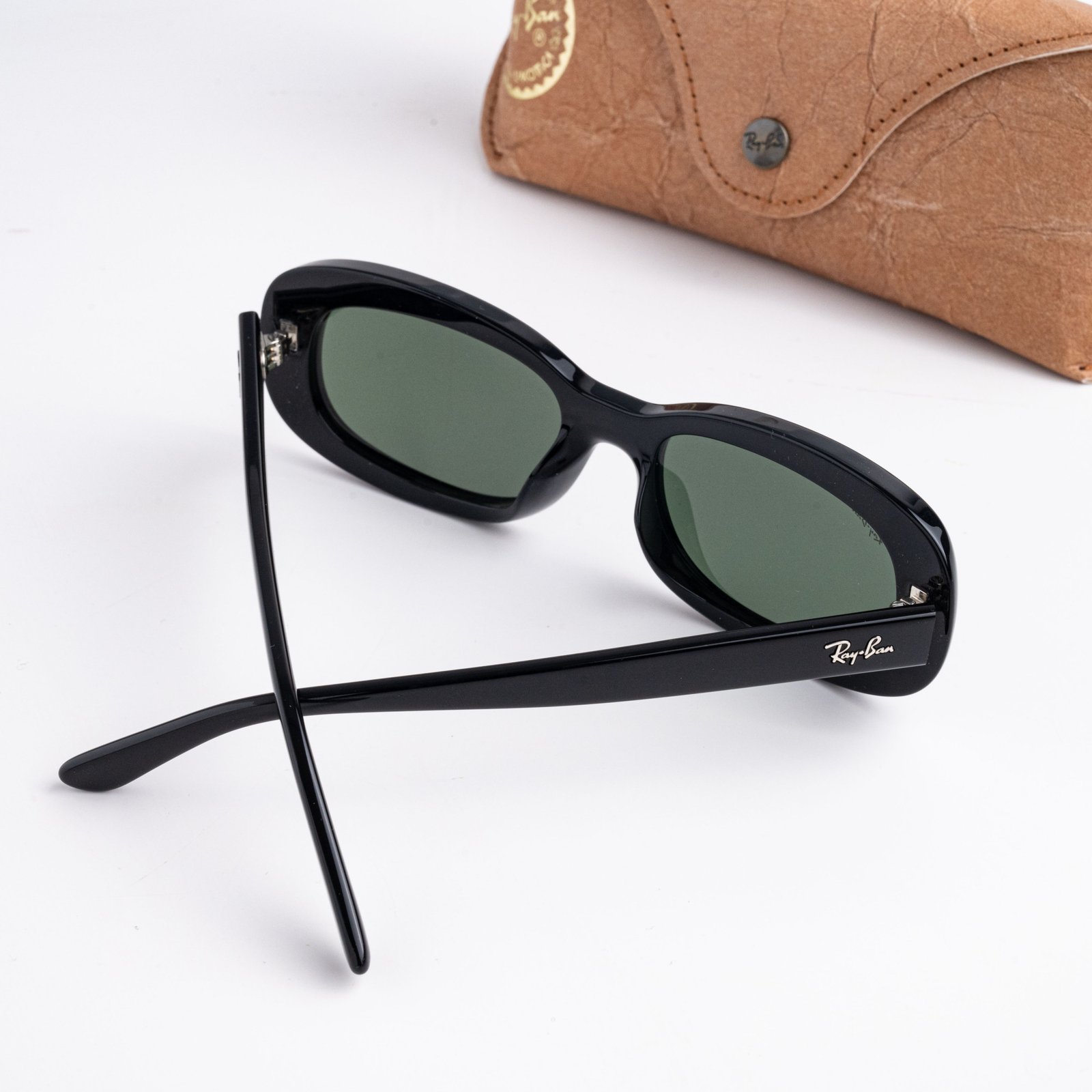 RAYBAN 0RB2221F 901_31 BLACK GREEN – 55_18_145(4)