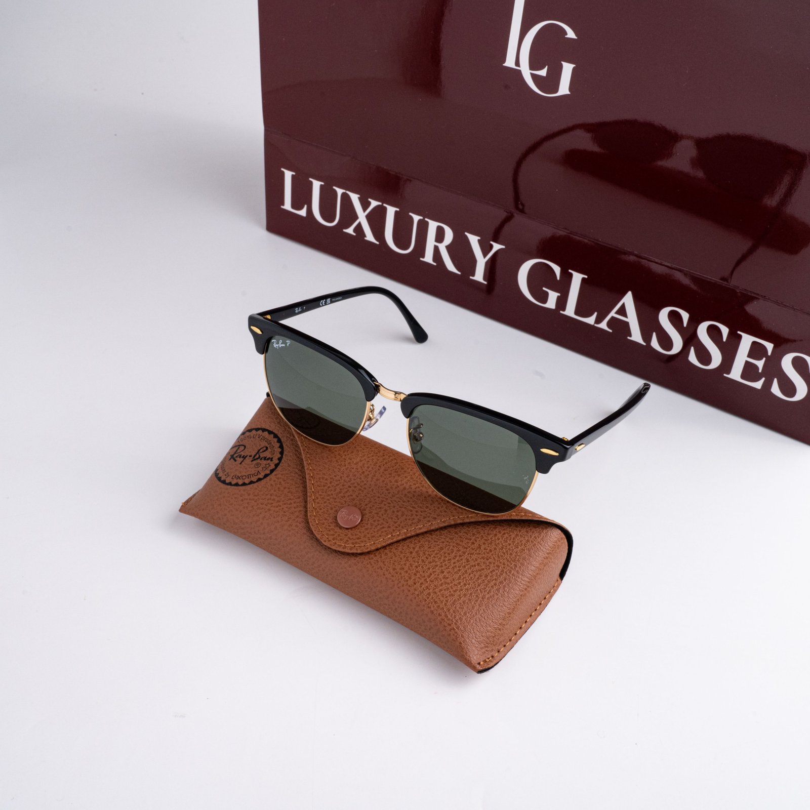 RAYBAN 0RB3016F 901/58 BLACK G-15 GREEN POLARIZED