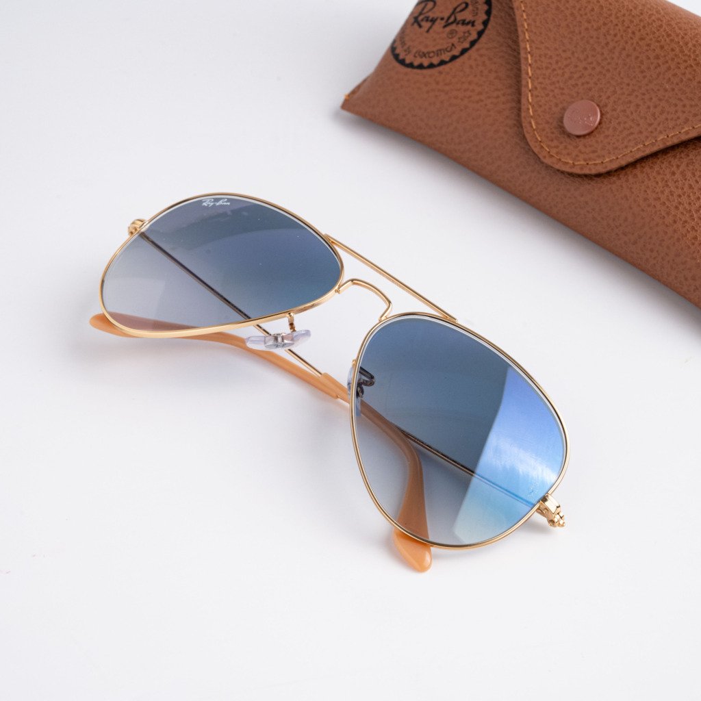 RAYBAN 0RB3025 001_3F ARISTA GOLD LIGHT BLUE – 58_14_135(1)