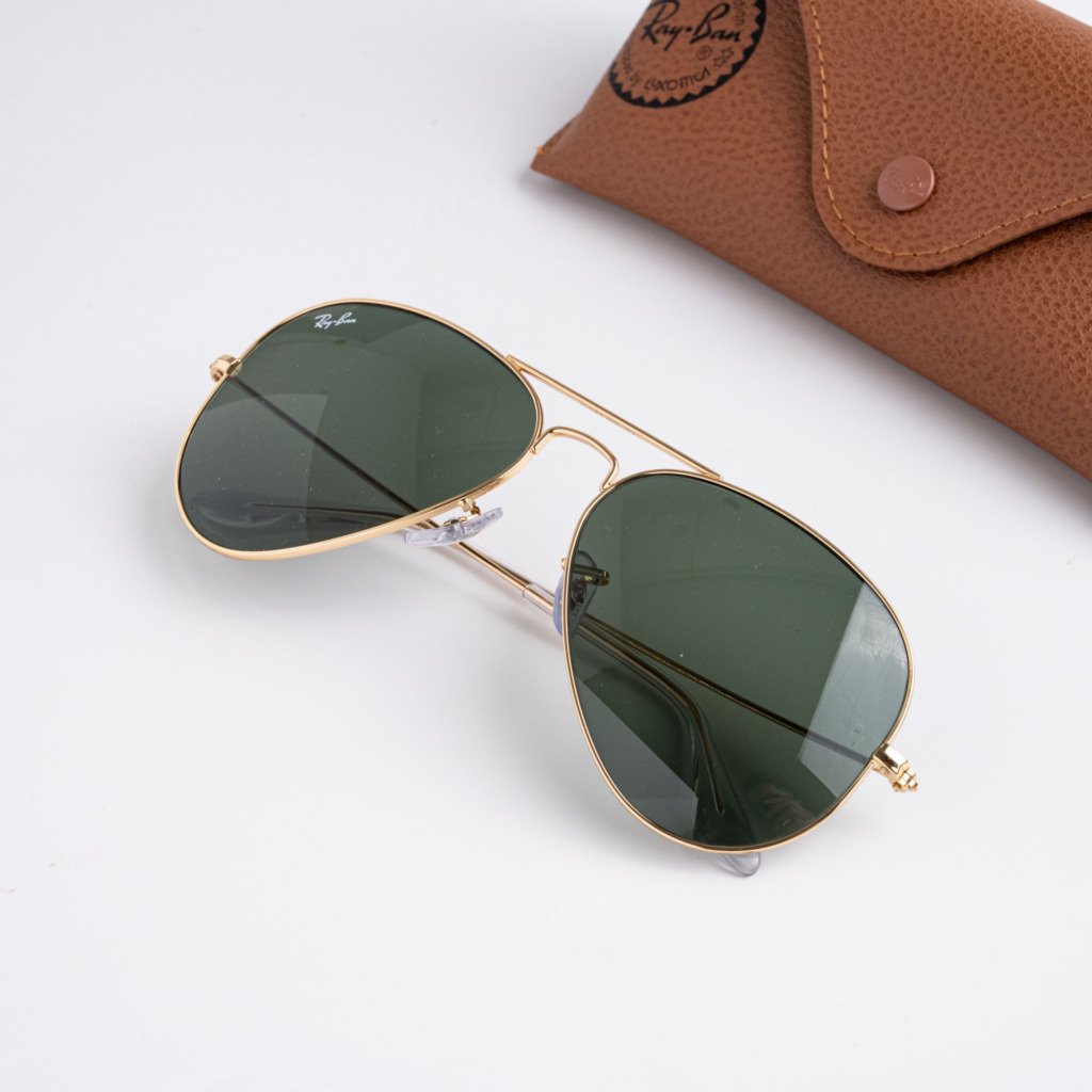 RAYBAN 0RB3025 L0205 ARISTA GOLD G-15 GREEN – 58_14_135