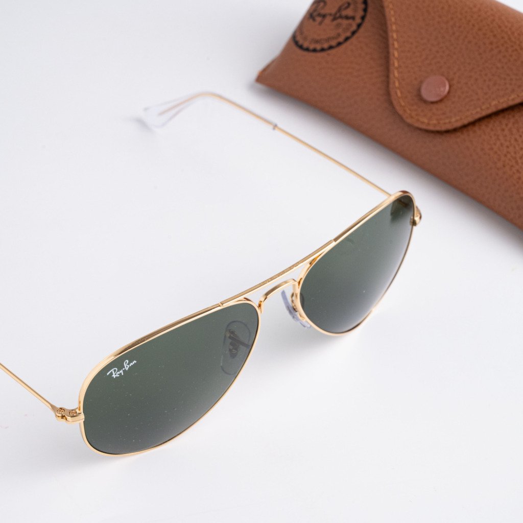 RAYBAN 0RB3025 L0205 ARISTA GOLD G-15 GREEN – 58_14_135(1)