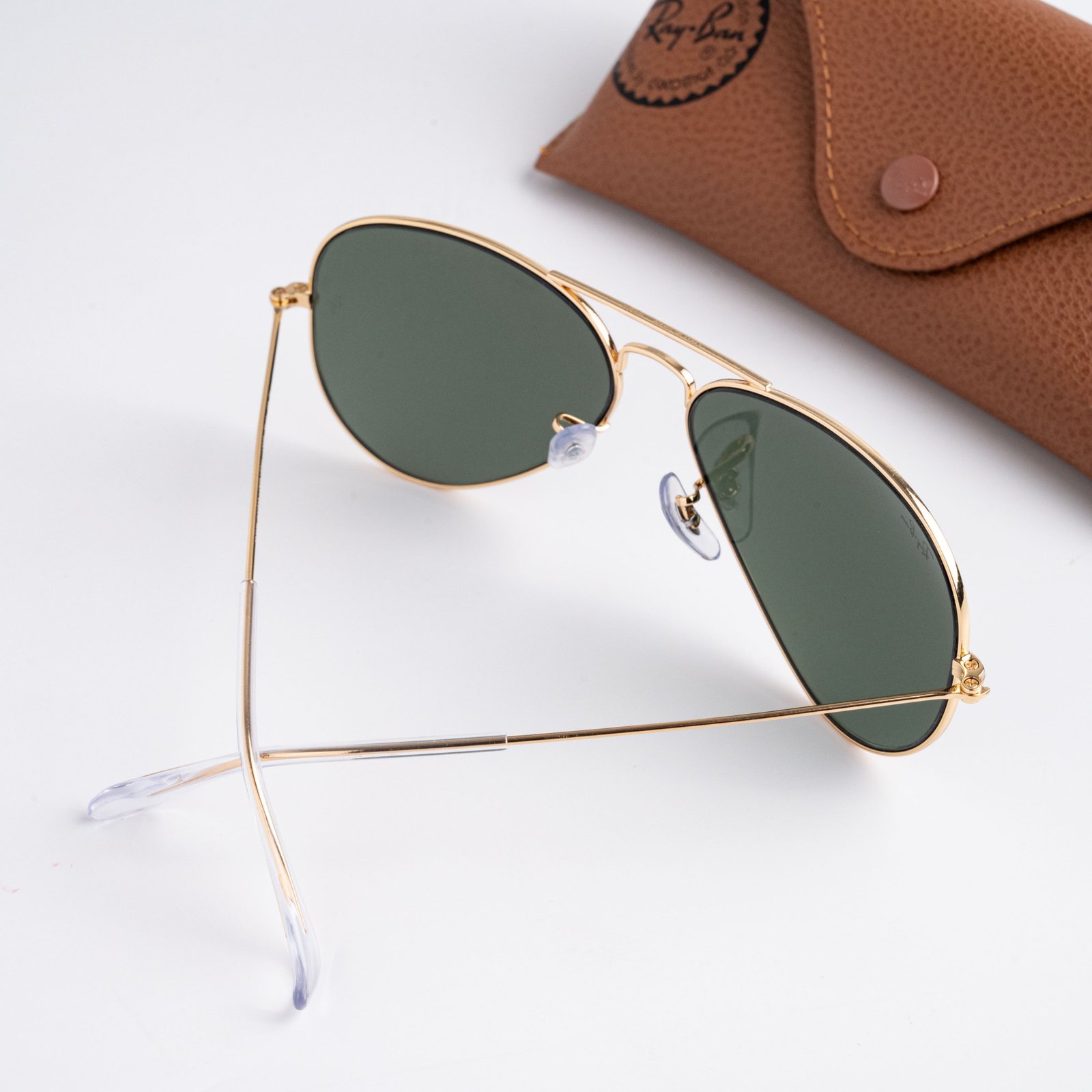 RAYBAN 0RB3025 L0205 ARISTA GOLD G-15 GREEN – 58_14_135(2)