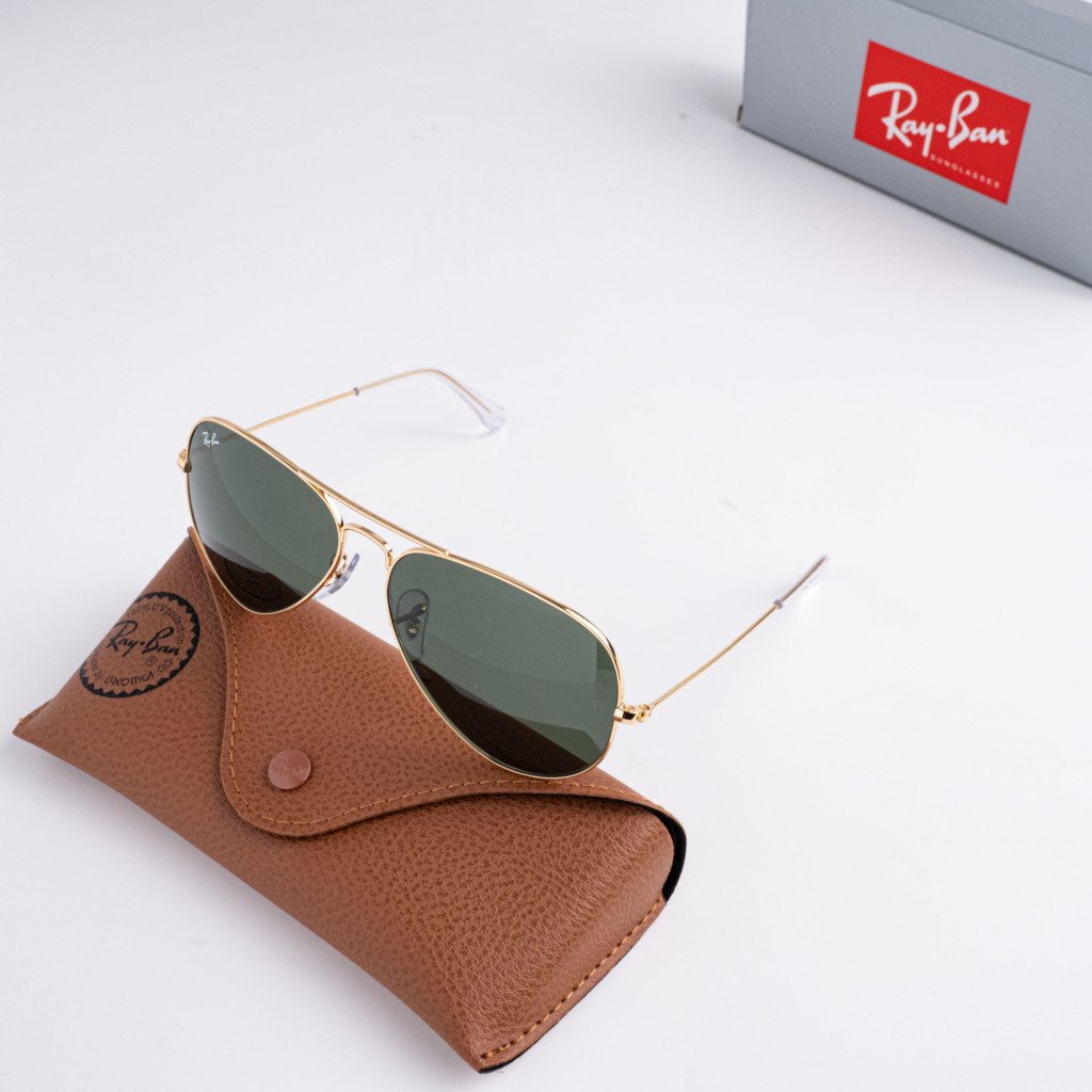 RAYBAN 0RB3025 L0205 ARISTA GOLD G-15 GREEN – 58_14_135(4)