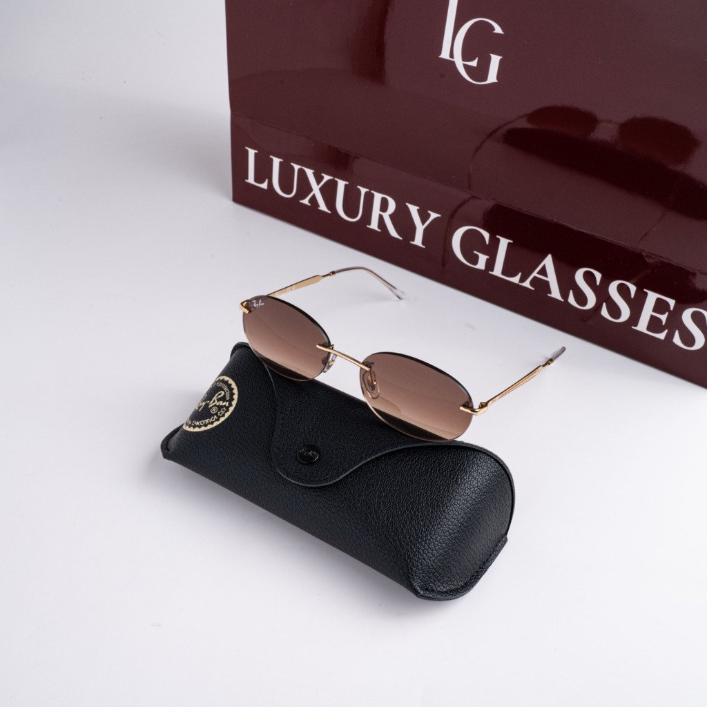 RAYBAN 0RB3767 001_13 ARISTA GOLD GRADIENT BROWN – 54_18_145
