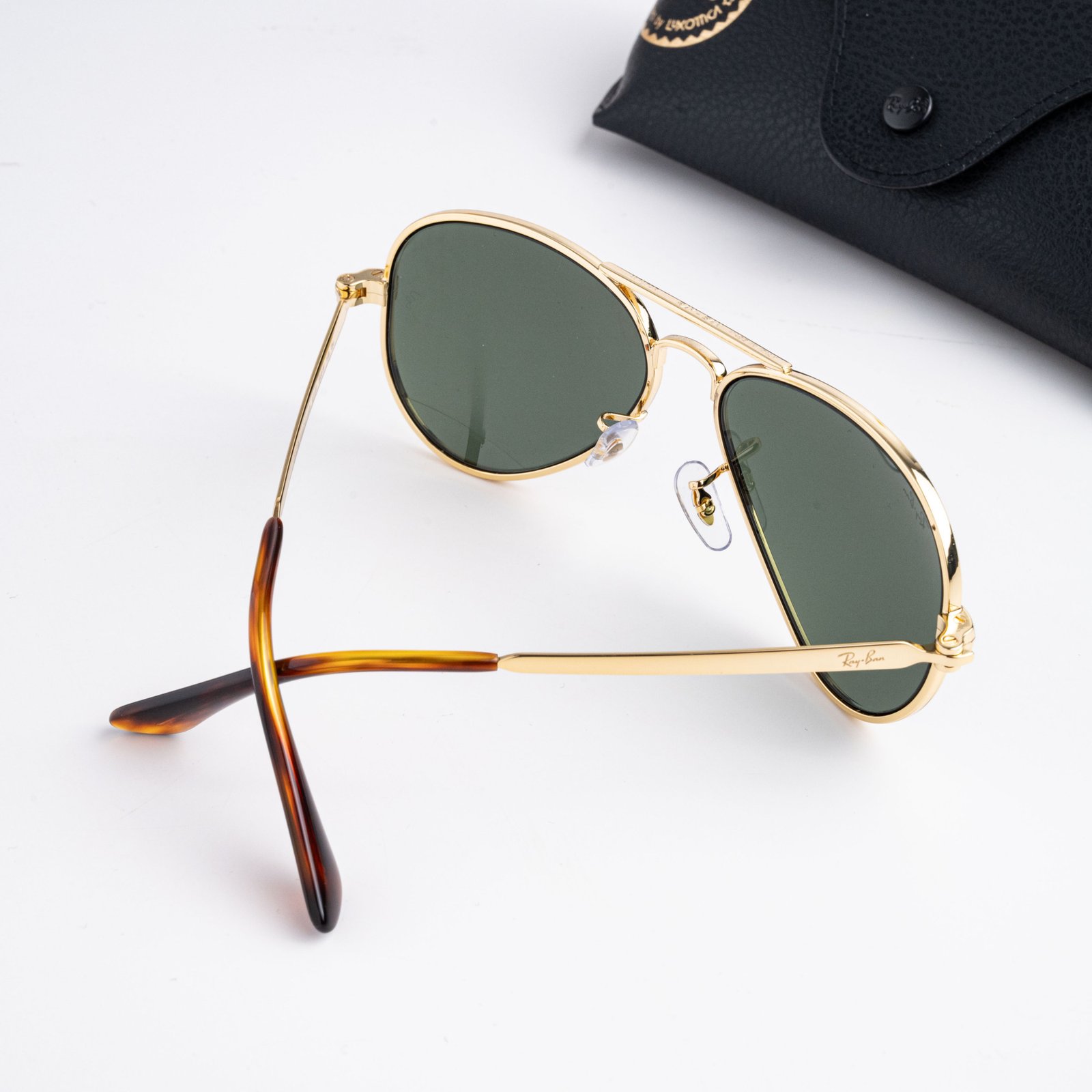 RAYBAN 0RB3925 001_31 ARISTA GOLD GREEN – 58_16_145(1)