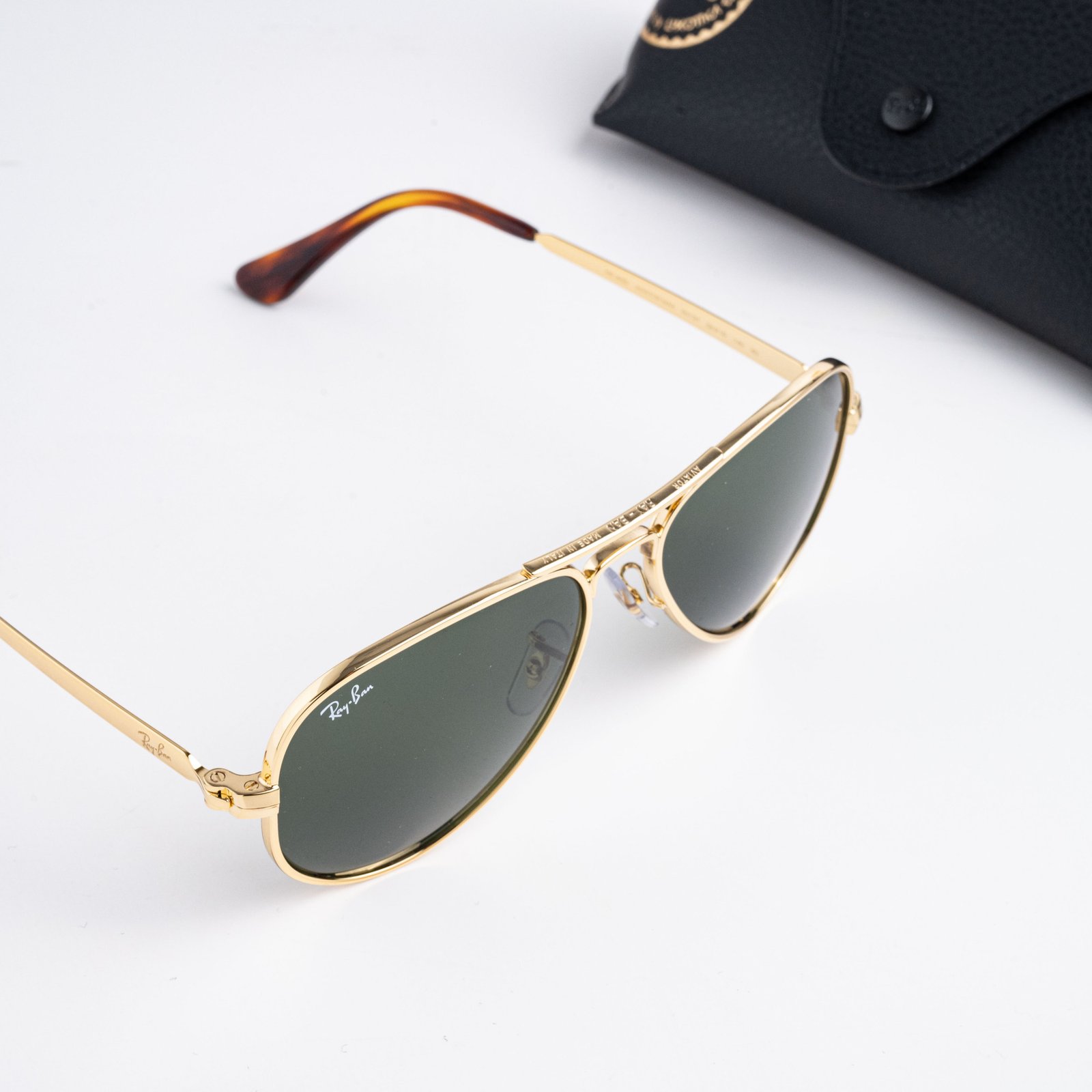 RAYBAN 0RB3925 001_31 ARISTA GOLD GREEN – 58_16_145(2)