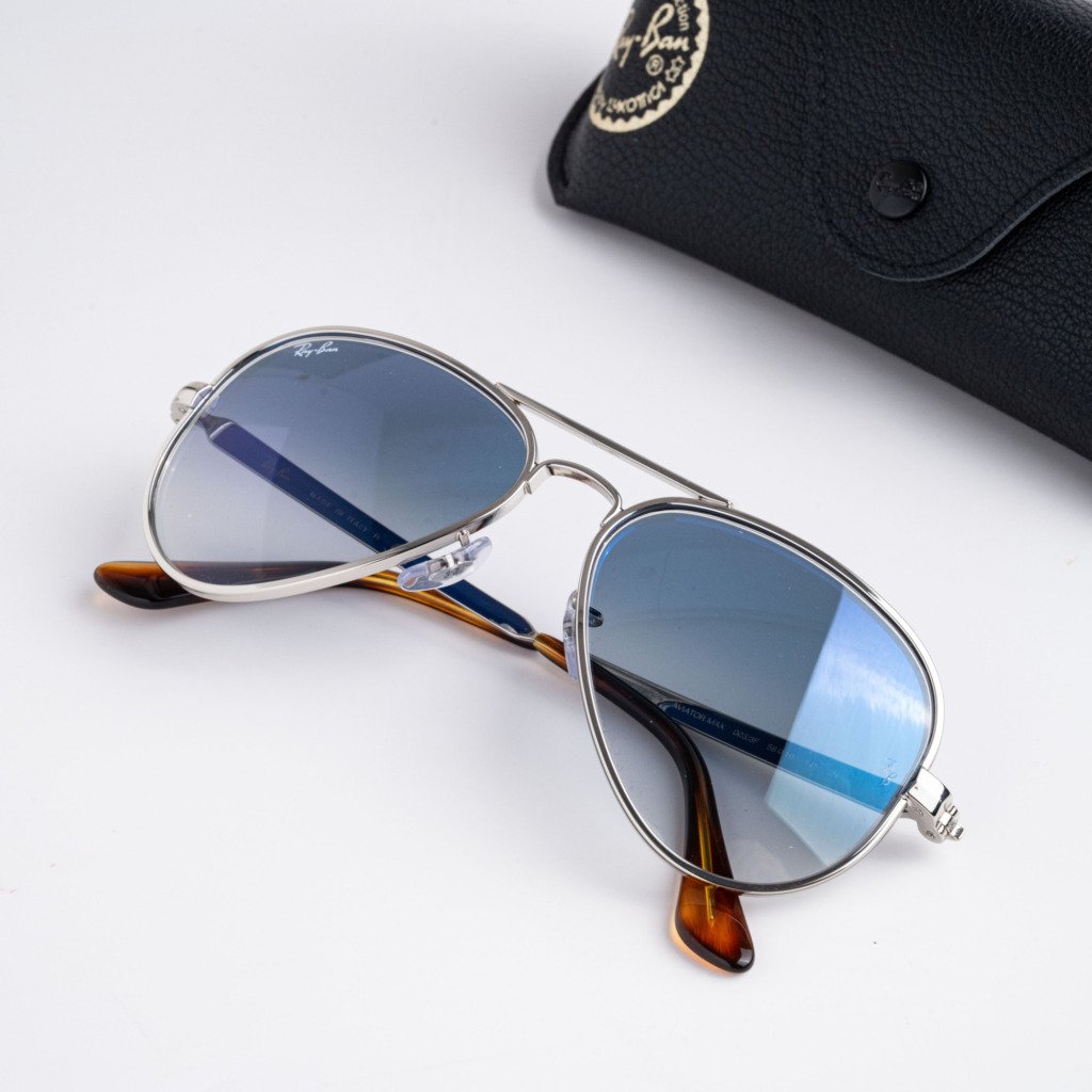 RAYBAN 0RB3925 003_3F SILVER CLEAR GRADIENT BLUE – 58_16_145(3)