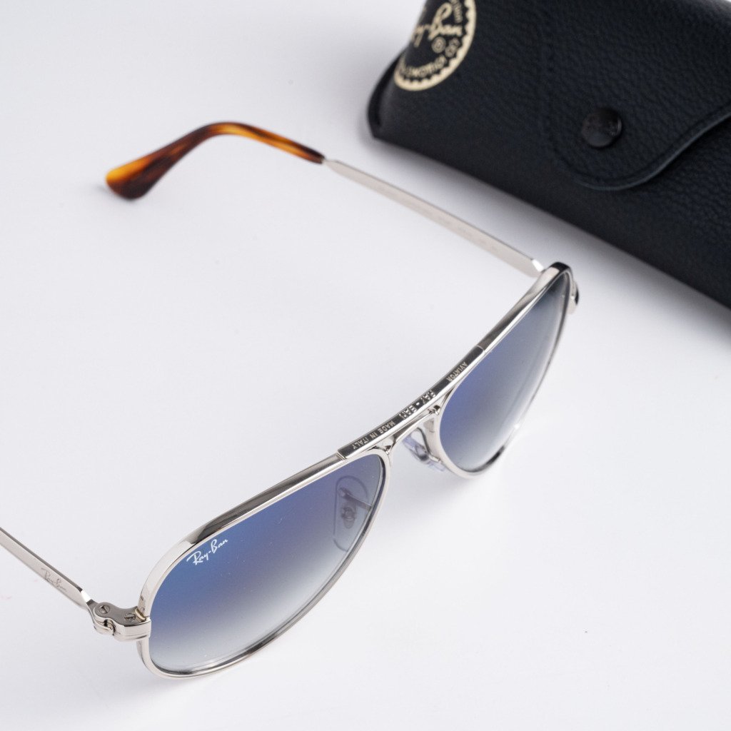 RAYBAN 0RB3925 003_3F SILVER CLEAR GRADIENT BLUE – 58_16_145(4)