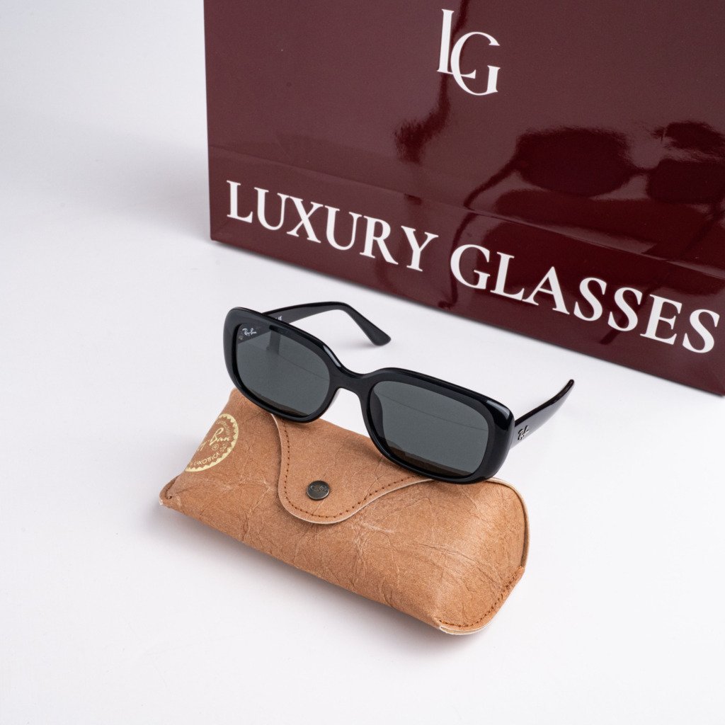 RAYBAN 0RB4421D 667787 BLACK DARK GREY – 56_18_145