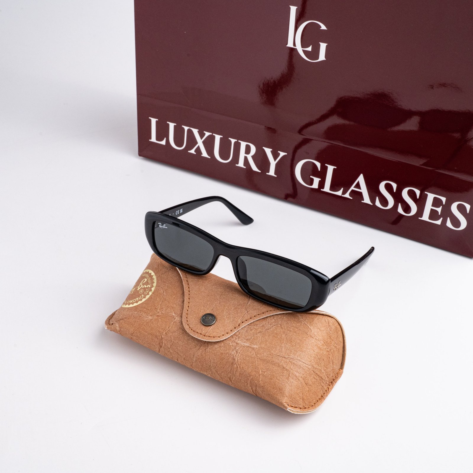 RAYBAN 0RB4436D 667787 BLACK DARK GREY