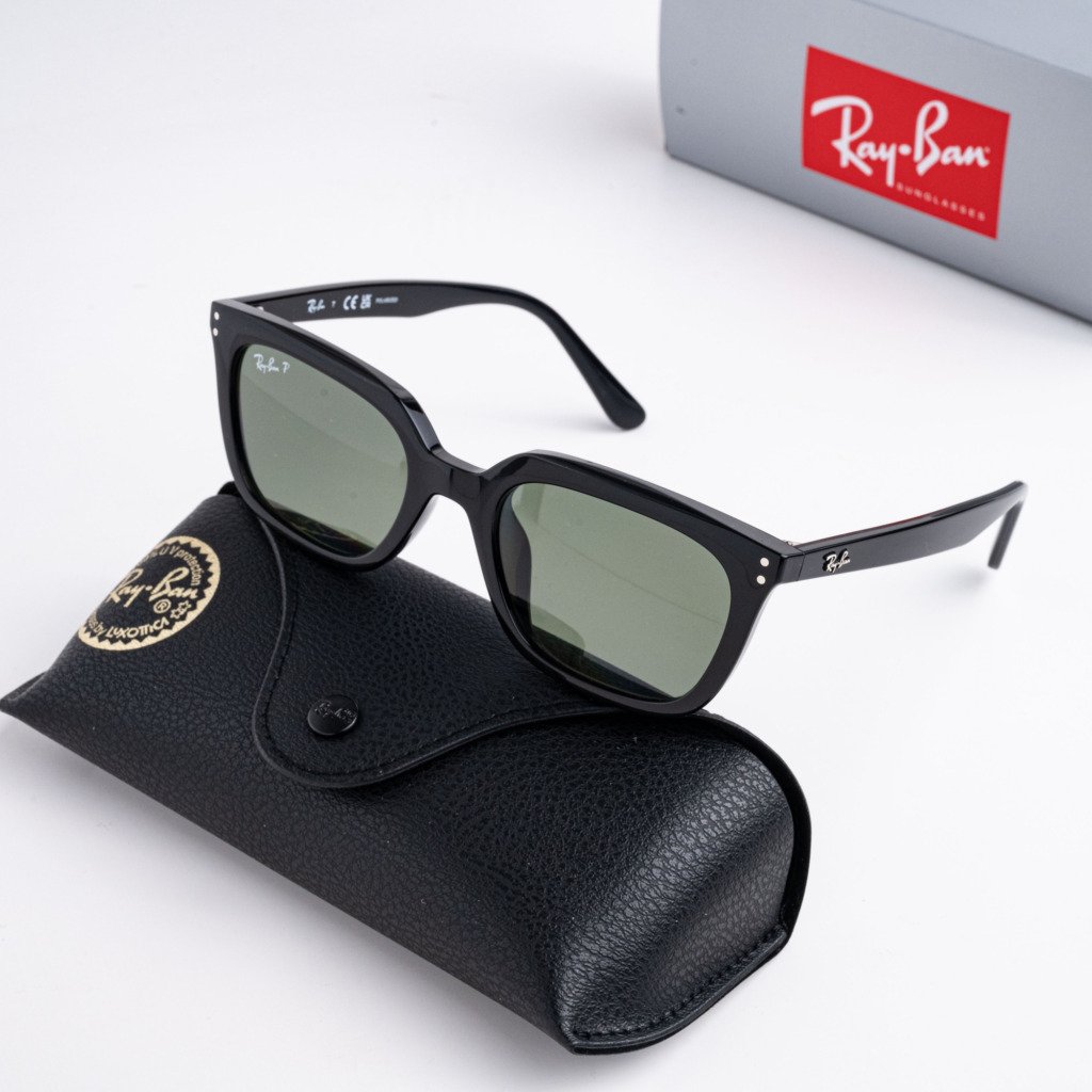 RAYBAN 0RB4439D 901_9A BLACK DARK GREEN POLARIZED – 54_21_145(4)