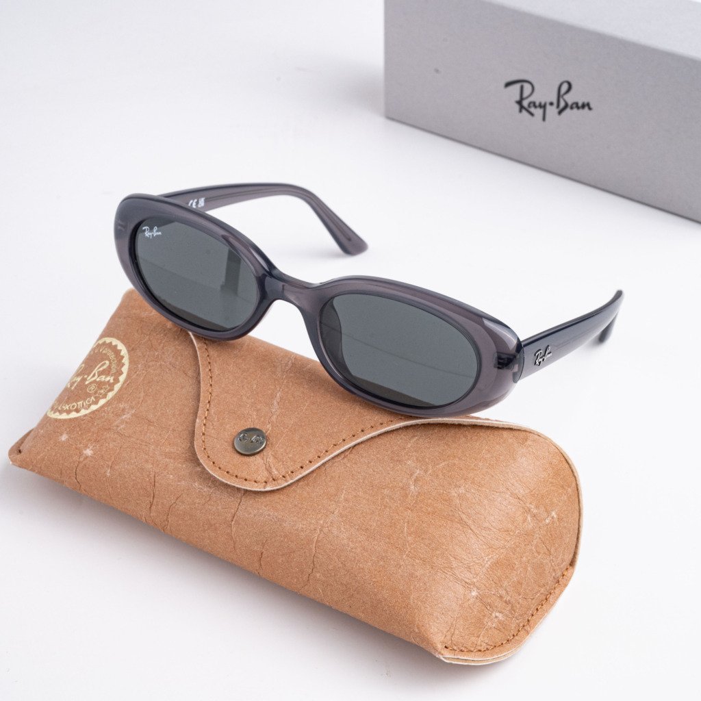 RAYBAN 0RB4441D 677787 TRANSPARENT DARK GREY DARK GREY – 53_21_145