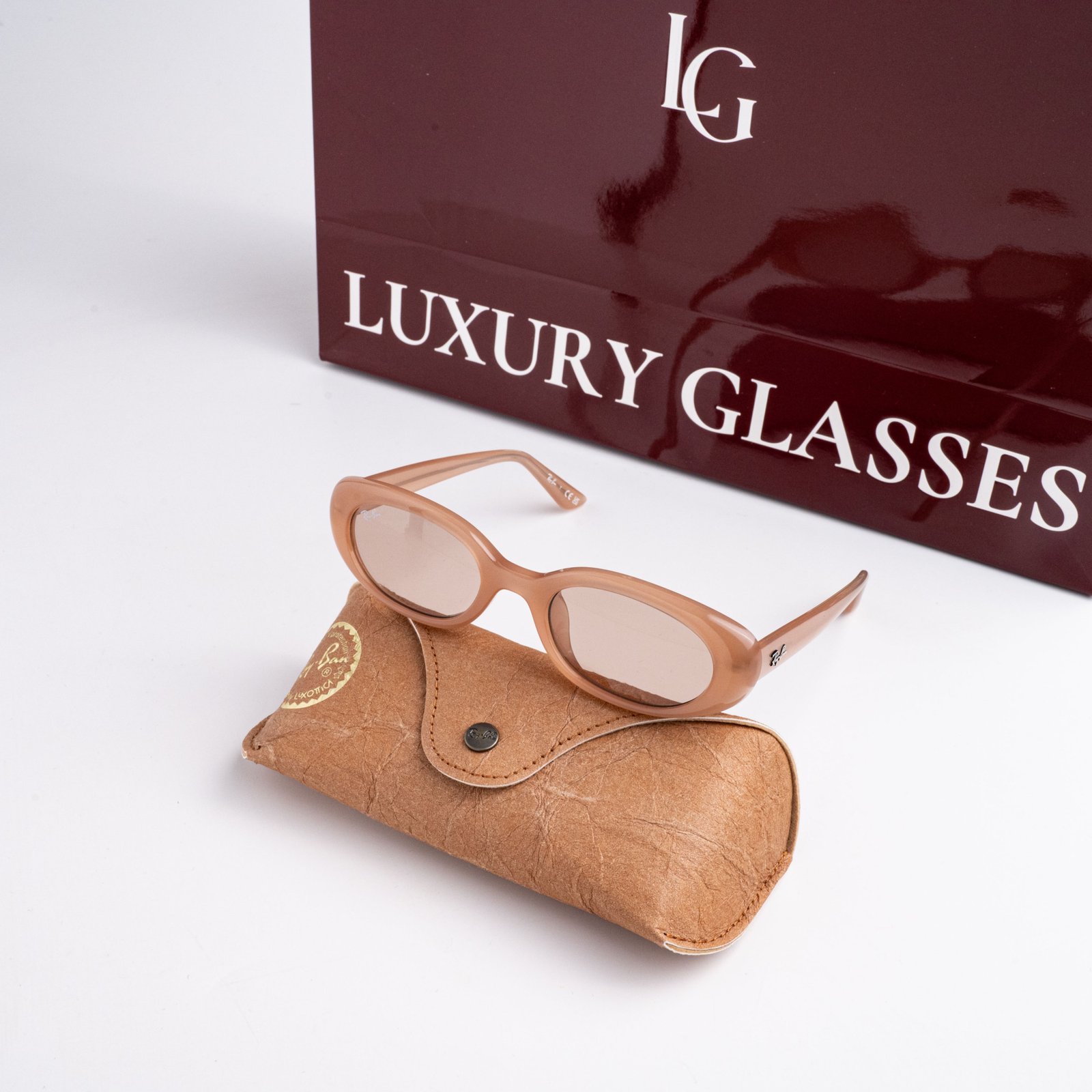 RAYBAN 0RB4441D 678793 OPAL BEIGE LIGHT BROWN