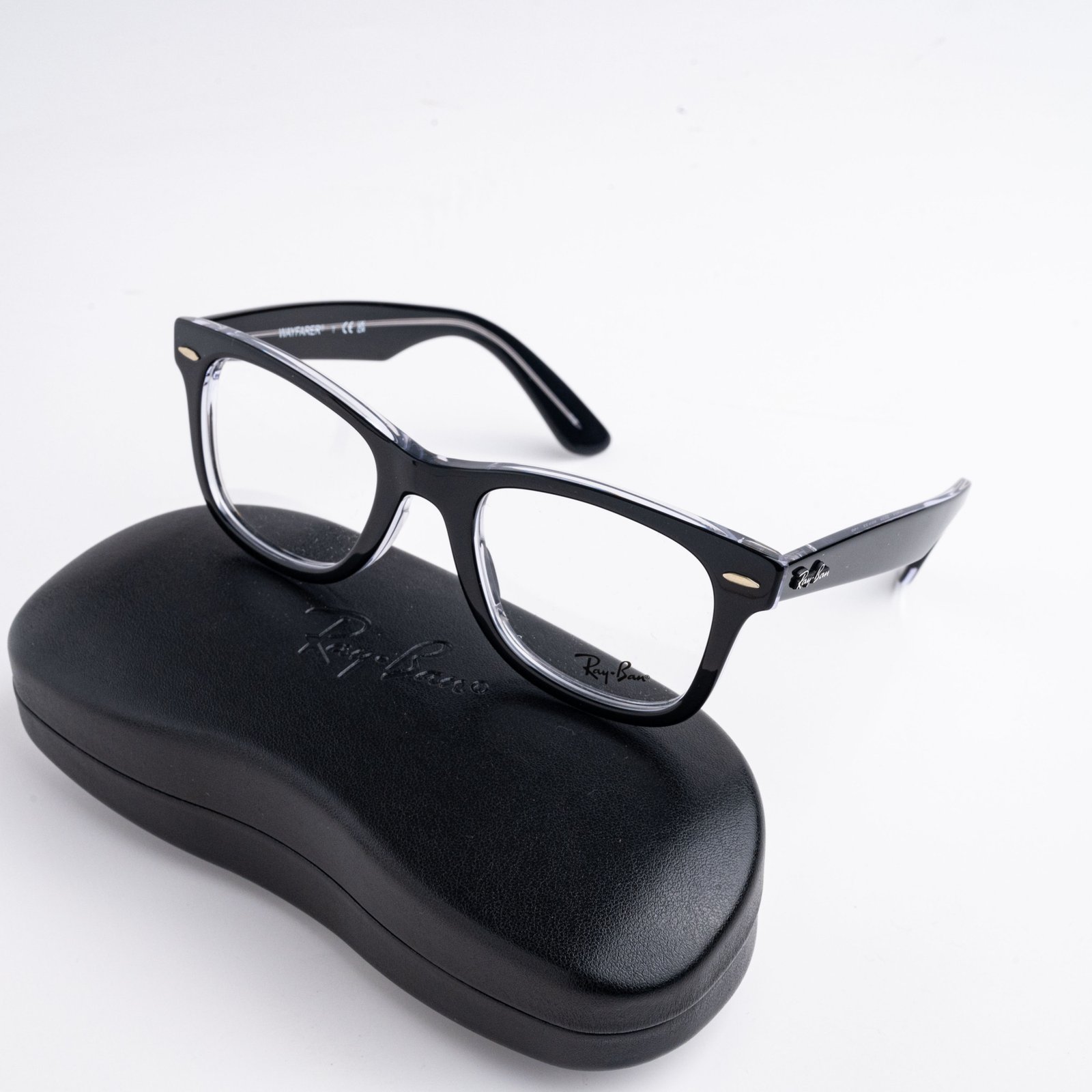 RAYBAN 0RX4340V 2034 BLACK ON TRANSPARENT – 50_22_150(3)