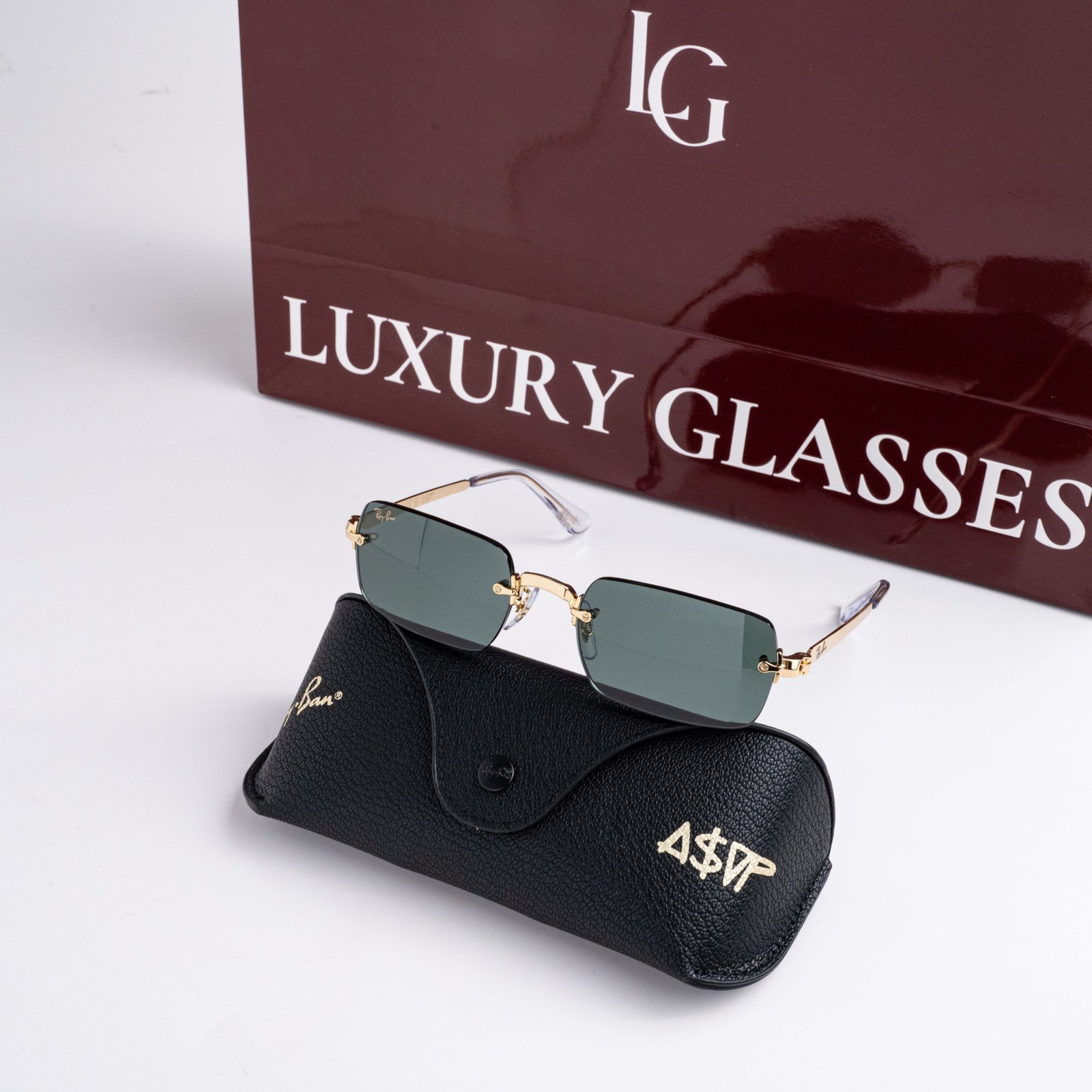 RAYBAN x A$AP Rocky 0RB3928 001/71 ARISTA GOLD DARK GREEN