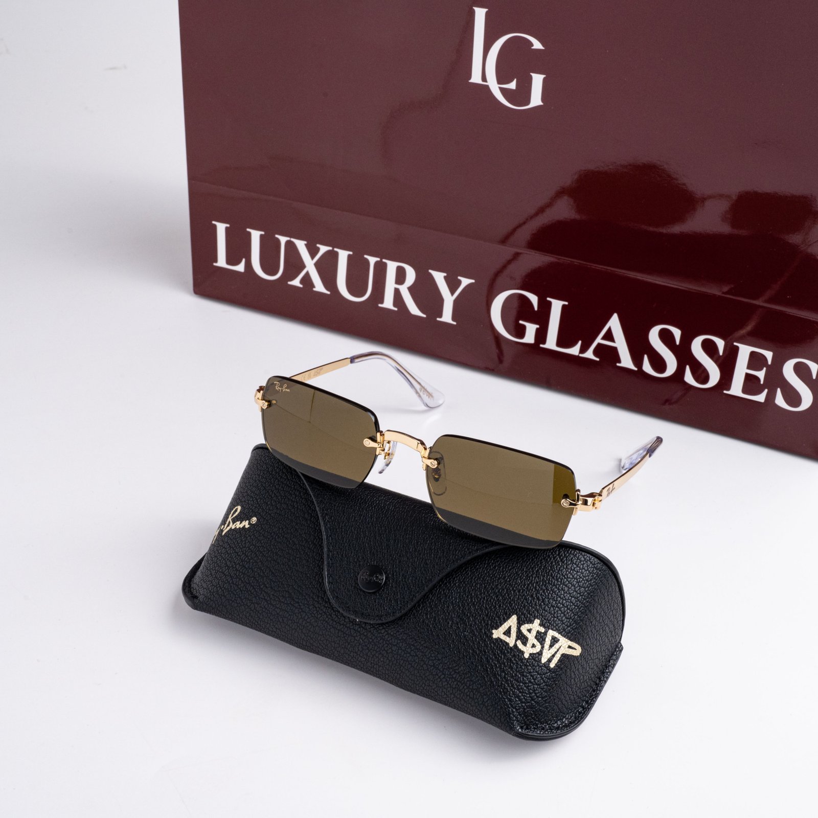 RAYBAN x A$AP Rocky 0RB3928 001/73 ARISTA GOLD DARK BROWN