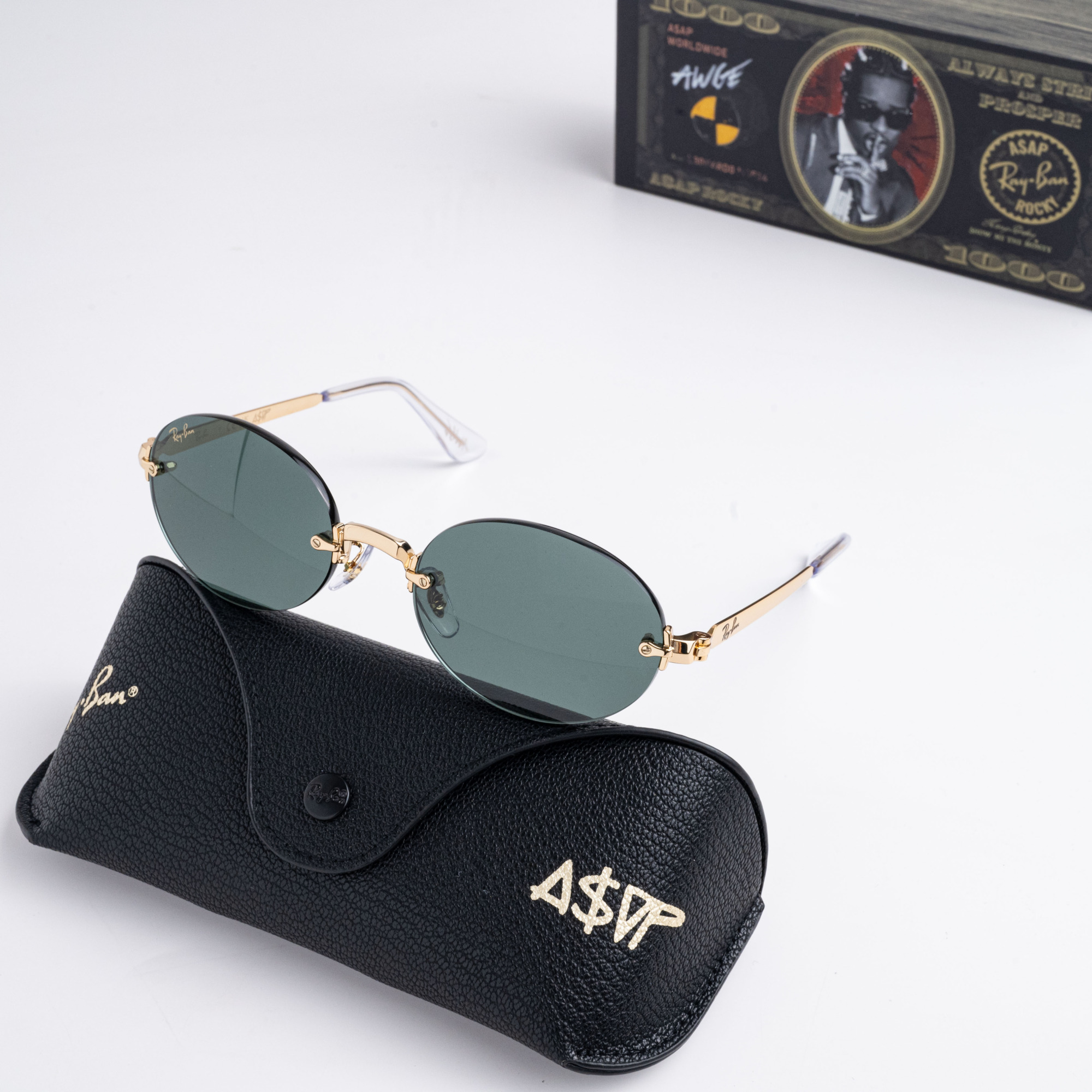 RAYBAN x A$AP Rocky 0RB3929 001_71 ARISTA GOLD DARK GREEN – 54_20_145(3)