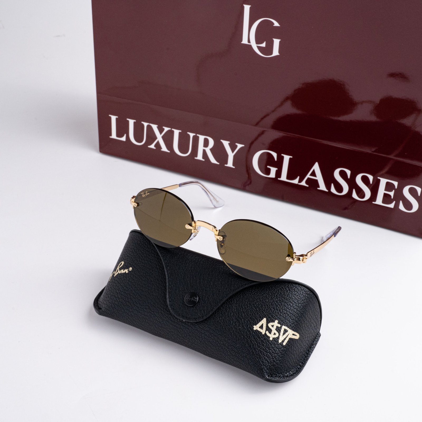 RAYBAN x A$AP Rocky 0RB3929 001/73 ARISTA GOLD DARK BROWN