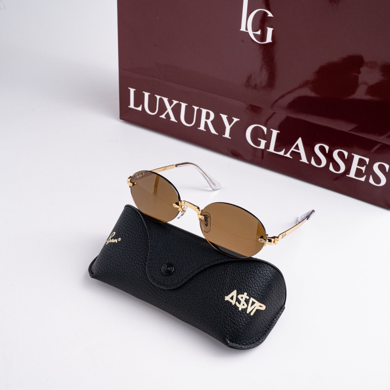 RAYBAN x A$AP Rocky 0RB3929 001/83 ARISTA GOLD DARK BROWN POLARIZED