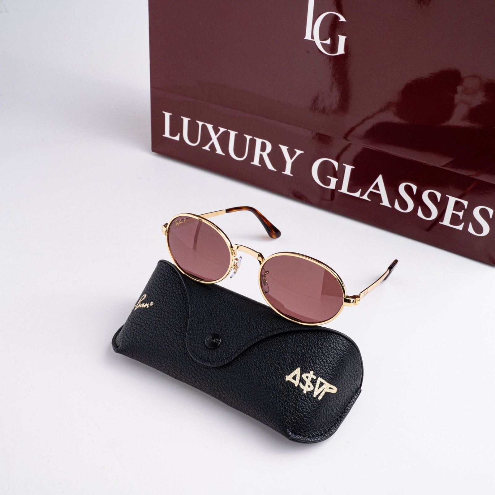 RAYBAN x A$AP Rocky 0RB3931 001/AF ARISTA GOLD PURPLE POLARIZED