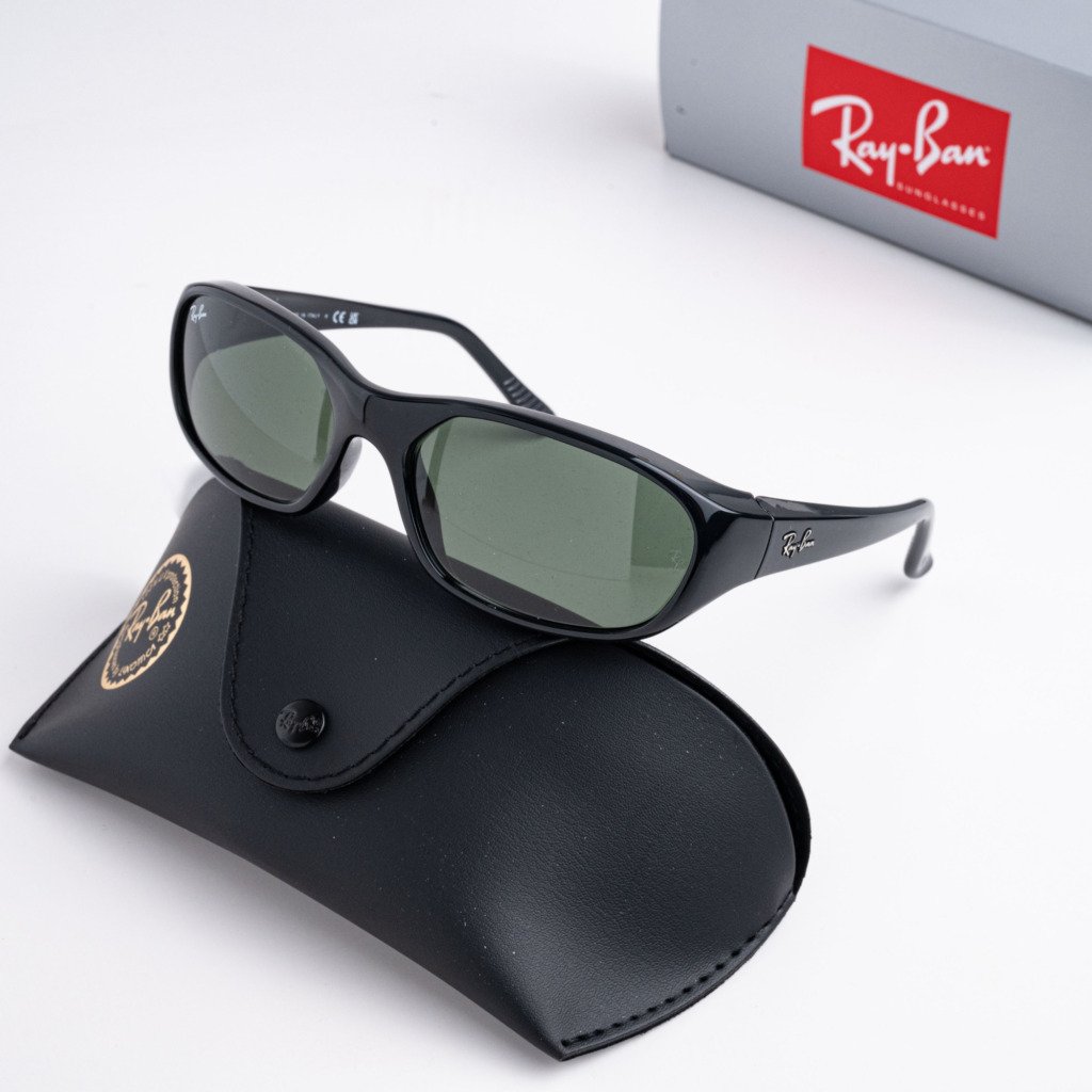 RAYBAN x JENNIE 0RB2016 601_31 BLACK G-15 GREEN – 59_17_125(4)