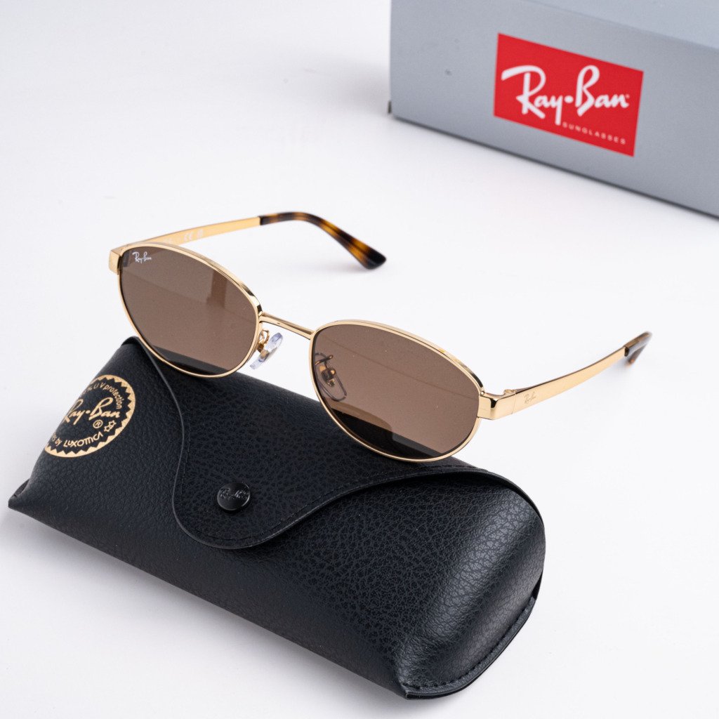 RAYBAN x JENNIE 0RB3774D 001_73 ARISTA GOLD DARK BROWN – 55_19_145(1)