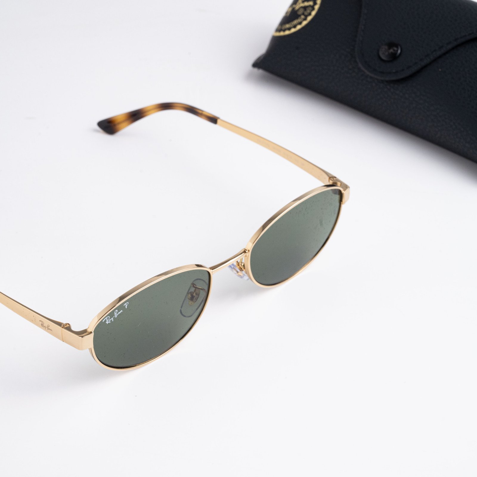 RAYBAN x JENNIE 0RB3774D 001_9A ARISTA GOLD DARK GREEN POLARIZED – 55_19_145(3)