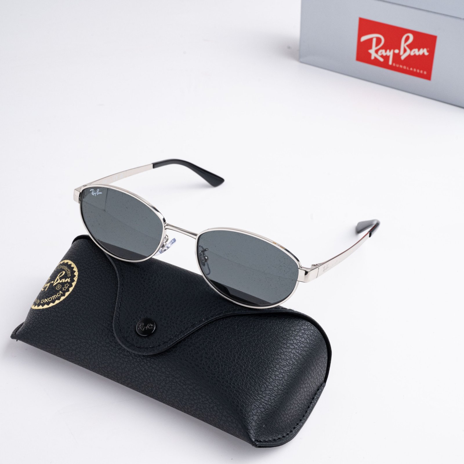 RAYBAN x JENNIE 0RB3774D 003_87 SILVER DARK GREY – 55_19_145(2)