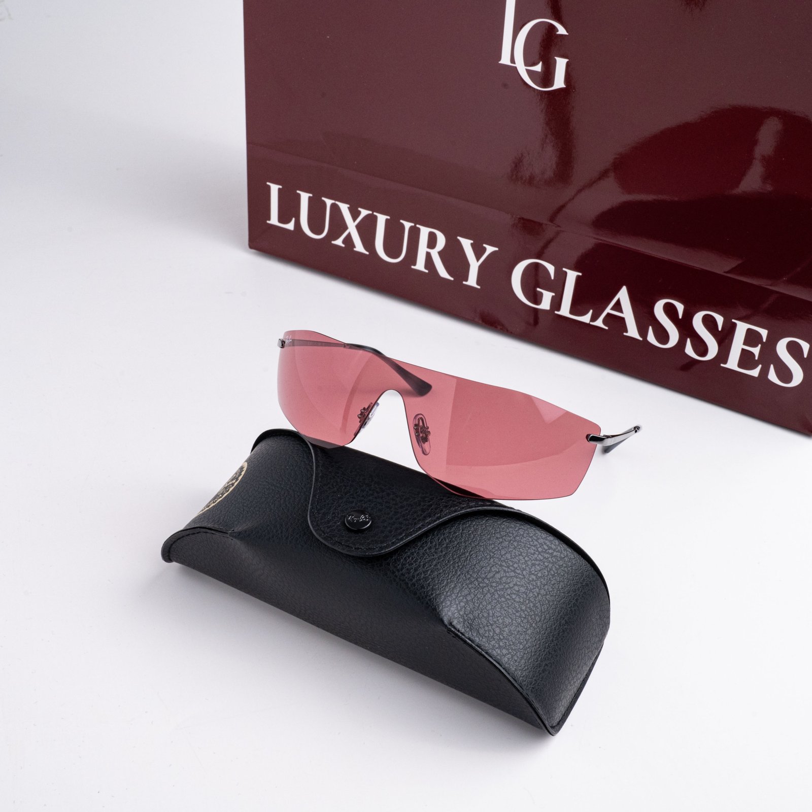 RAYBAN x JENNIE 0RB3781 004/75 GUNMETAL RED