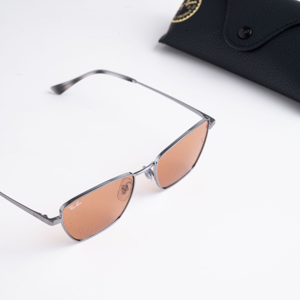 RAYBAN x JENNIE 0RB3783 004_7 GUNMENTAL ORANGE – 53_18_145