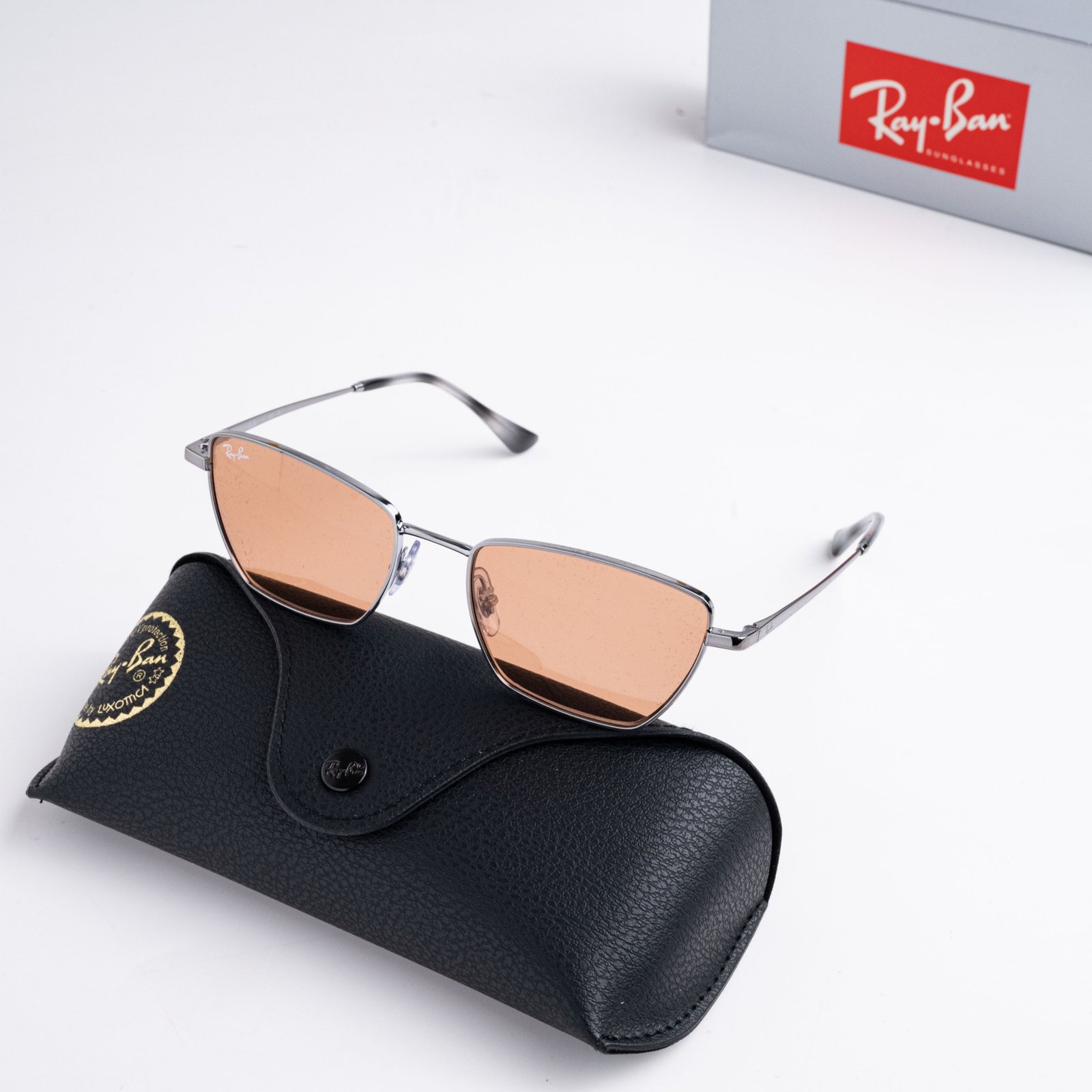 RAYBAN x JENNIE 0RB3783 004_7 GUNMENTAL ORANGE – 53_18_145(1)