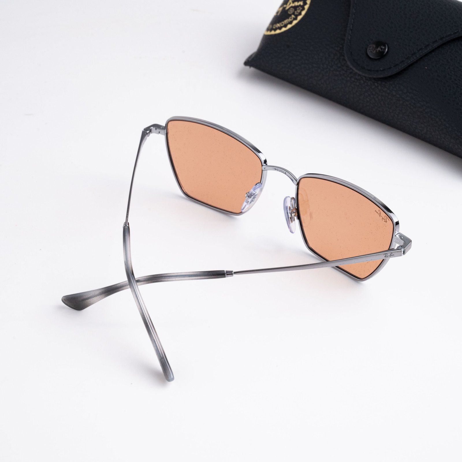 RAYBAN x JENNIE 0RB3783 004_7 GUNMENTAL ORANGE – 53_18_145(3)