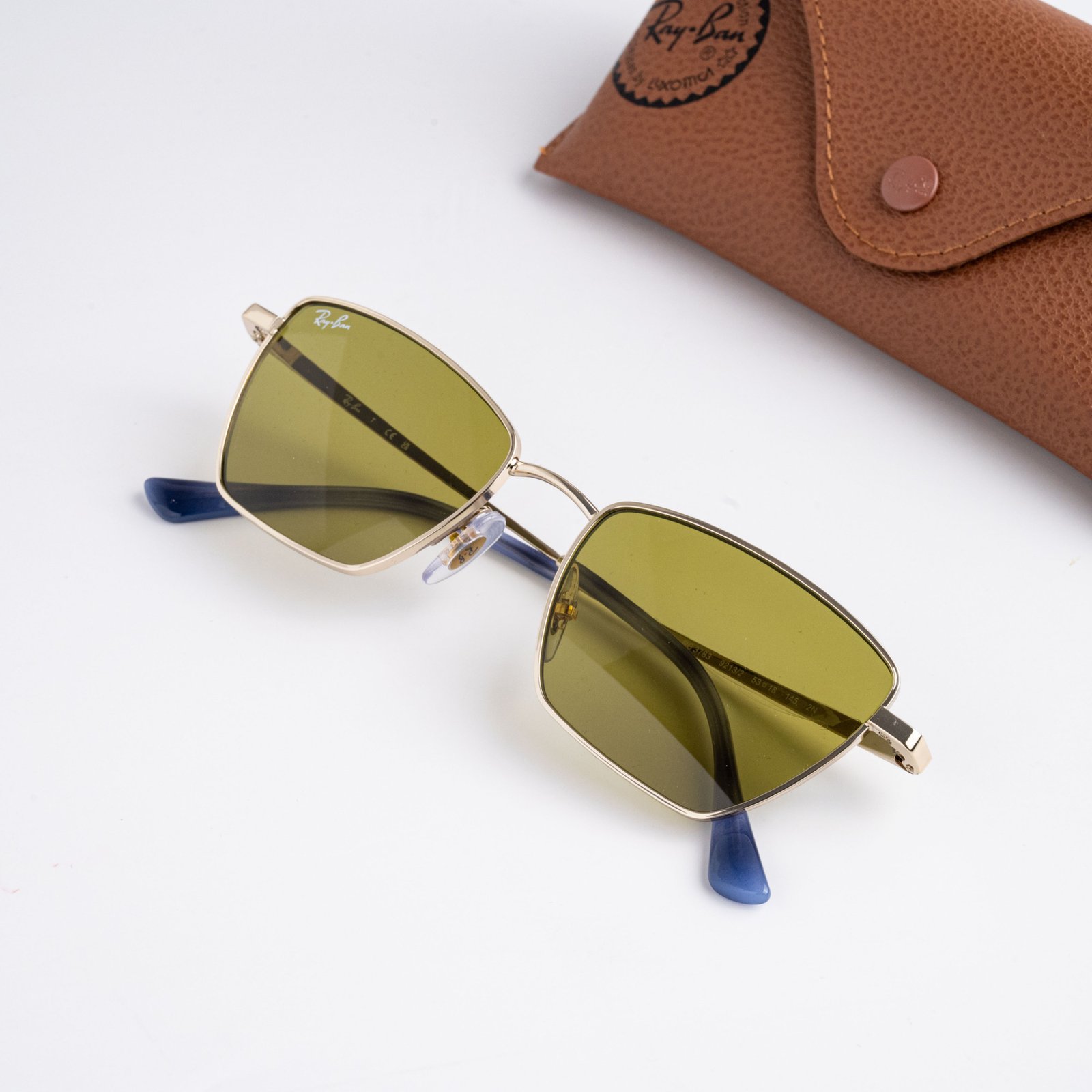 RAYBAN x JENNIE 0RB3783 9213_2 PALE GOLD GREEN – 53_18_145(2)