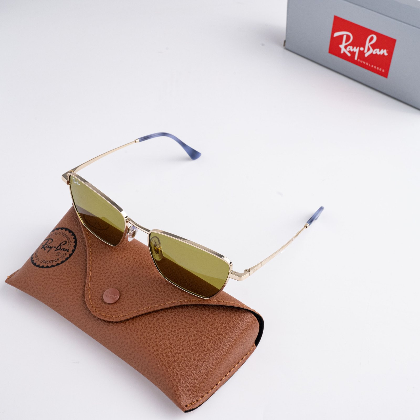 RAYBAN x JENNIE 0RB3783 9213_2 PALE GOLD GREEN – 53_18_145(4)