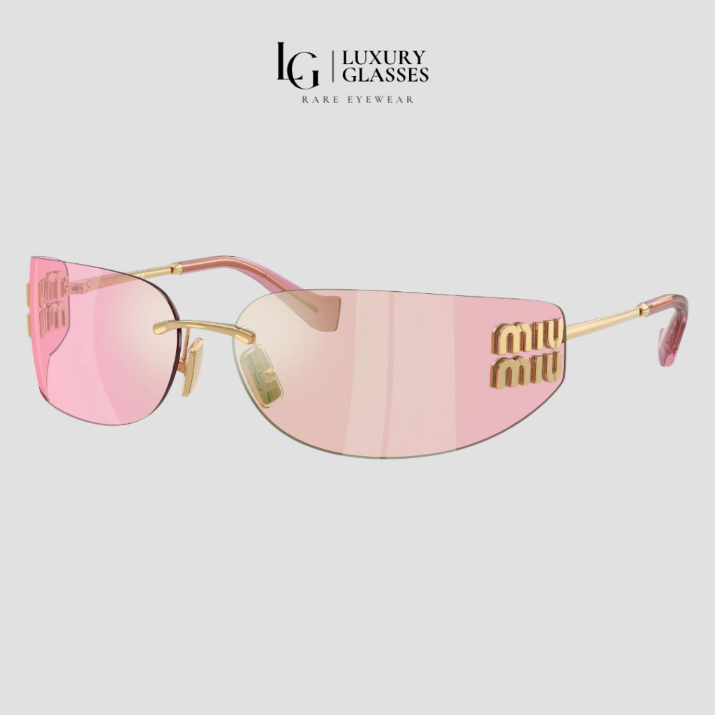MIU MIU MU A51S 5AK90Y GOLD PINK INFRARED – 75/14/110