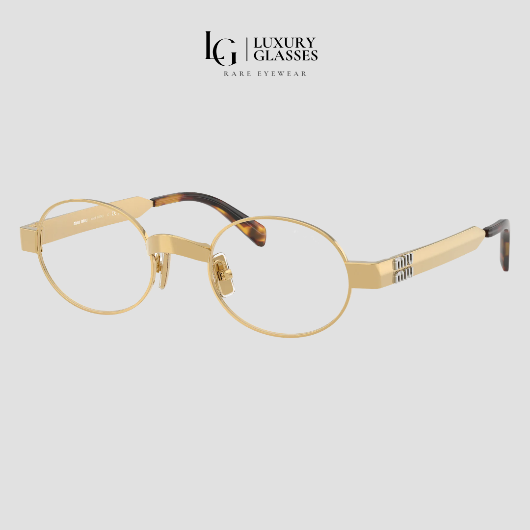MIU MIU MU B51S 5AK10W GOLD BLUE-VIOLET LIGHT FILTER