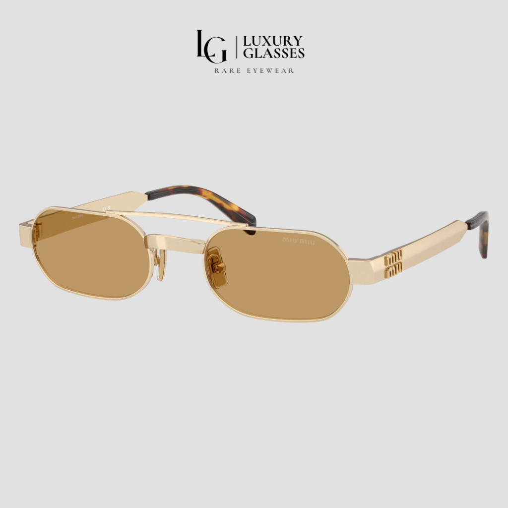 MIU MIU 0MU B52S 22M10Y ANCIENT GOLD BROWN – 52/21/135