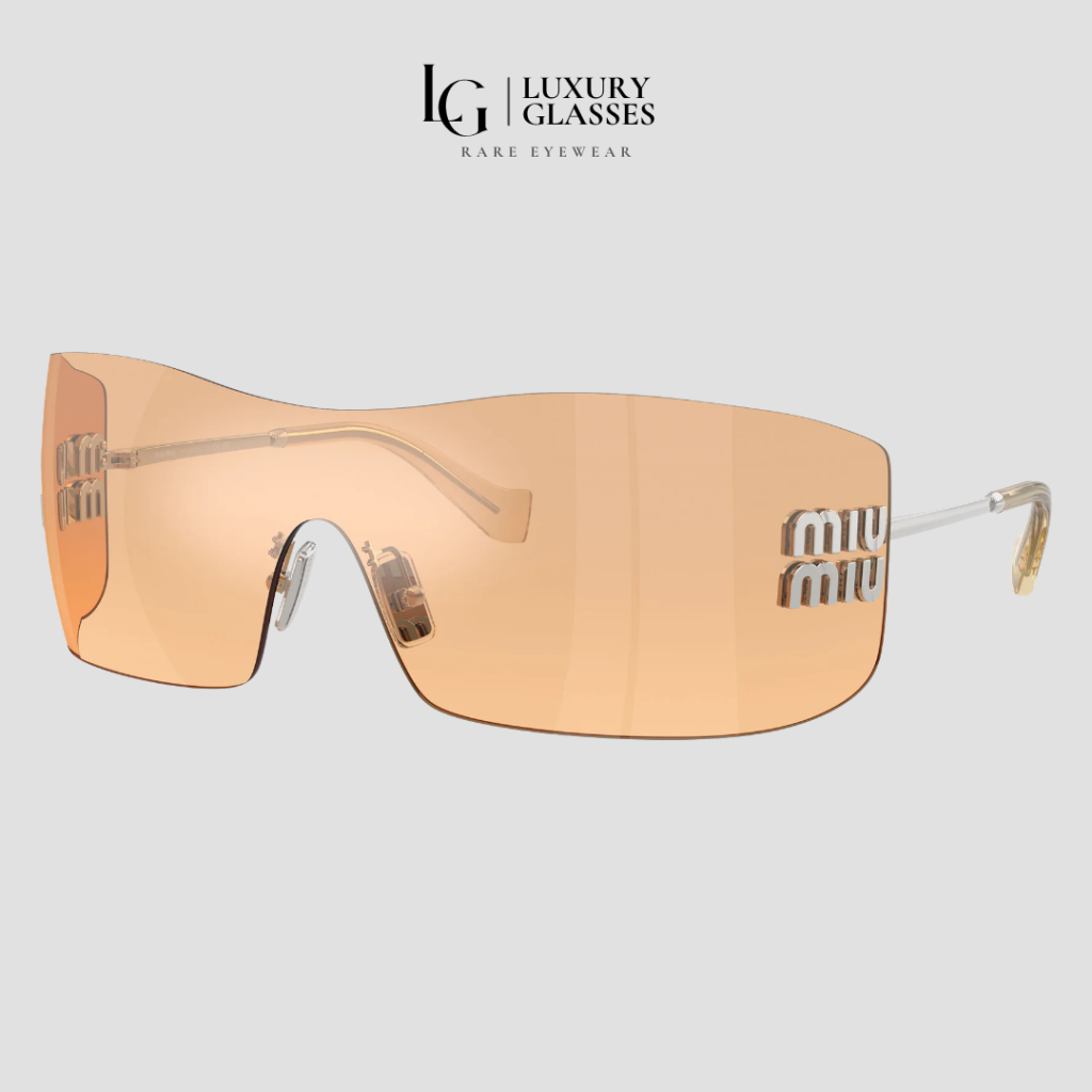 MIU MIU 0MU B53S 1BC80Y SILVER ORANGE MIRROR SILVER GRADIENT – 44/144