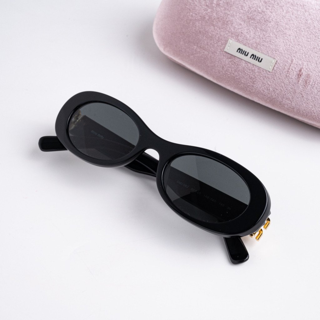 MIU MIU 0MU 06ZS 1AB5S0 BLACK DARK GREY – 50_20_140