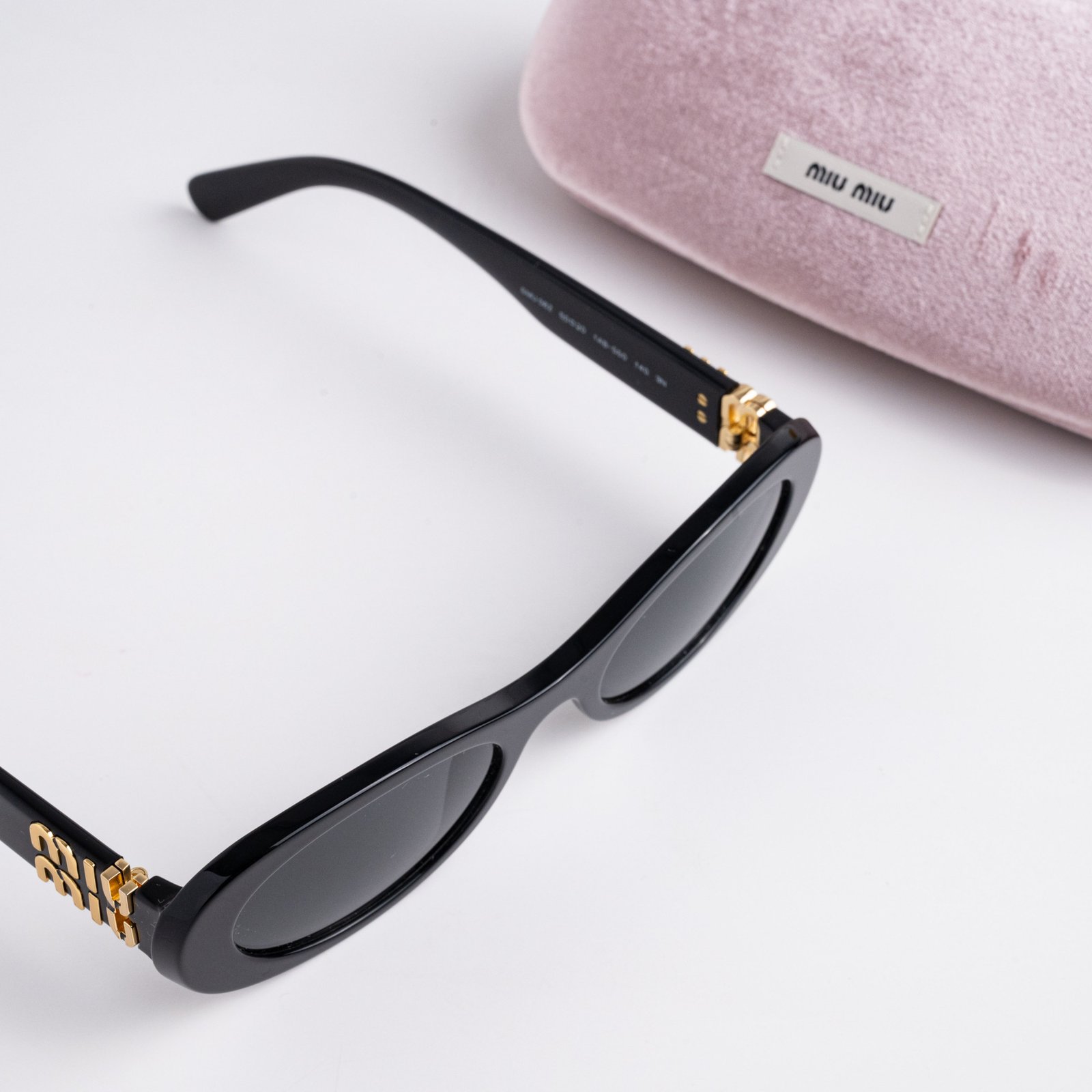 MIU MIU 0MU 06ZS 1AB5S0 BLACK DARK GREY – 50_20_140(1)